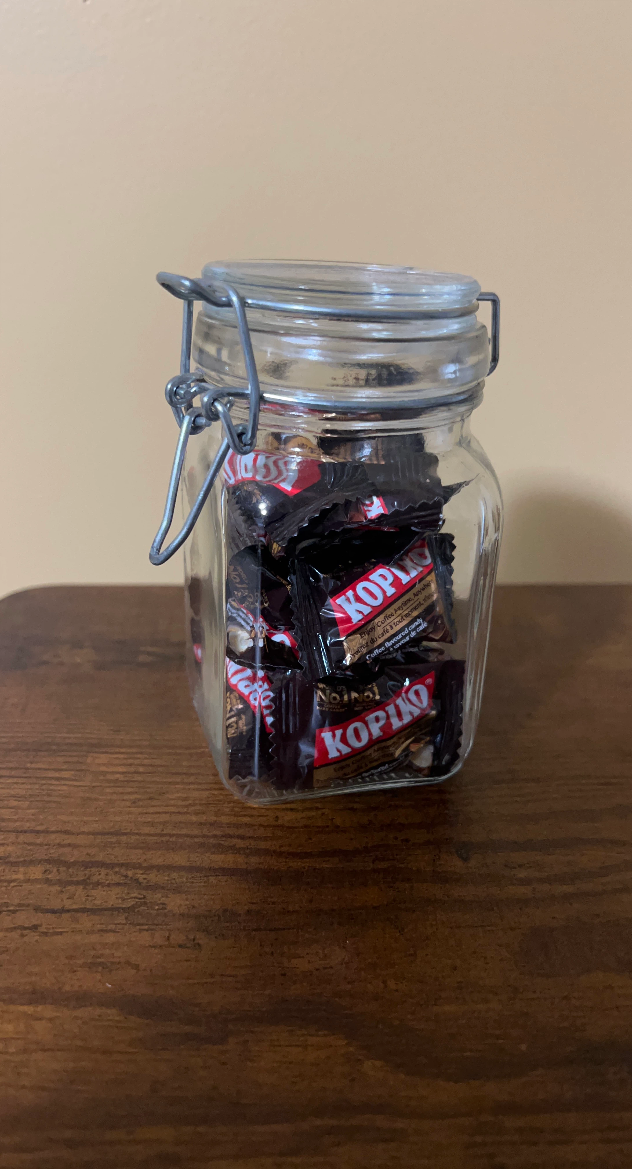 Kopiko Coffee Candy Jar