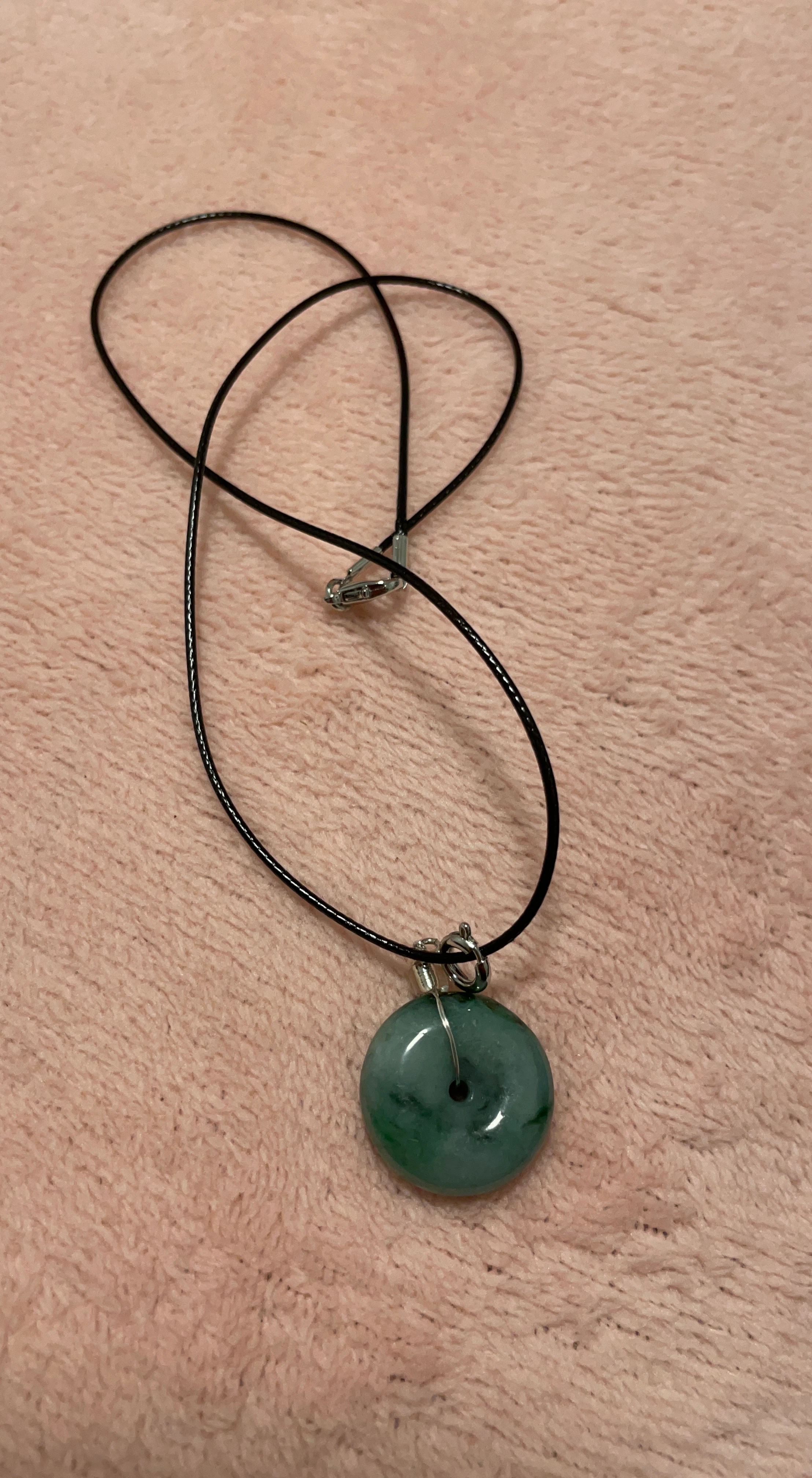 Jade Pi Pendant Necklace