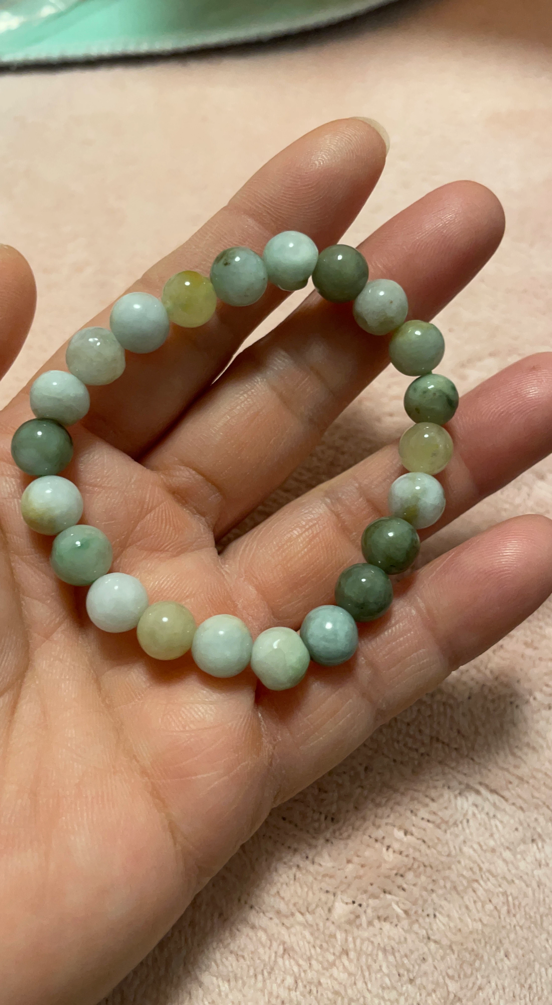 Jade Beaded Bracelet