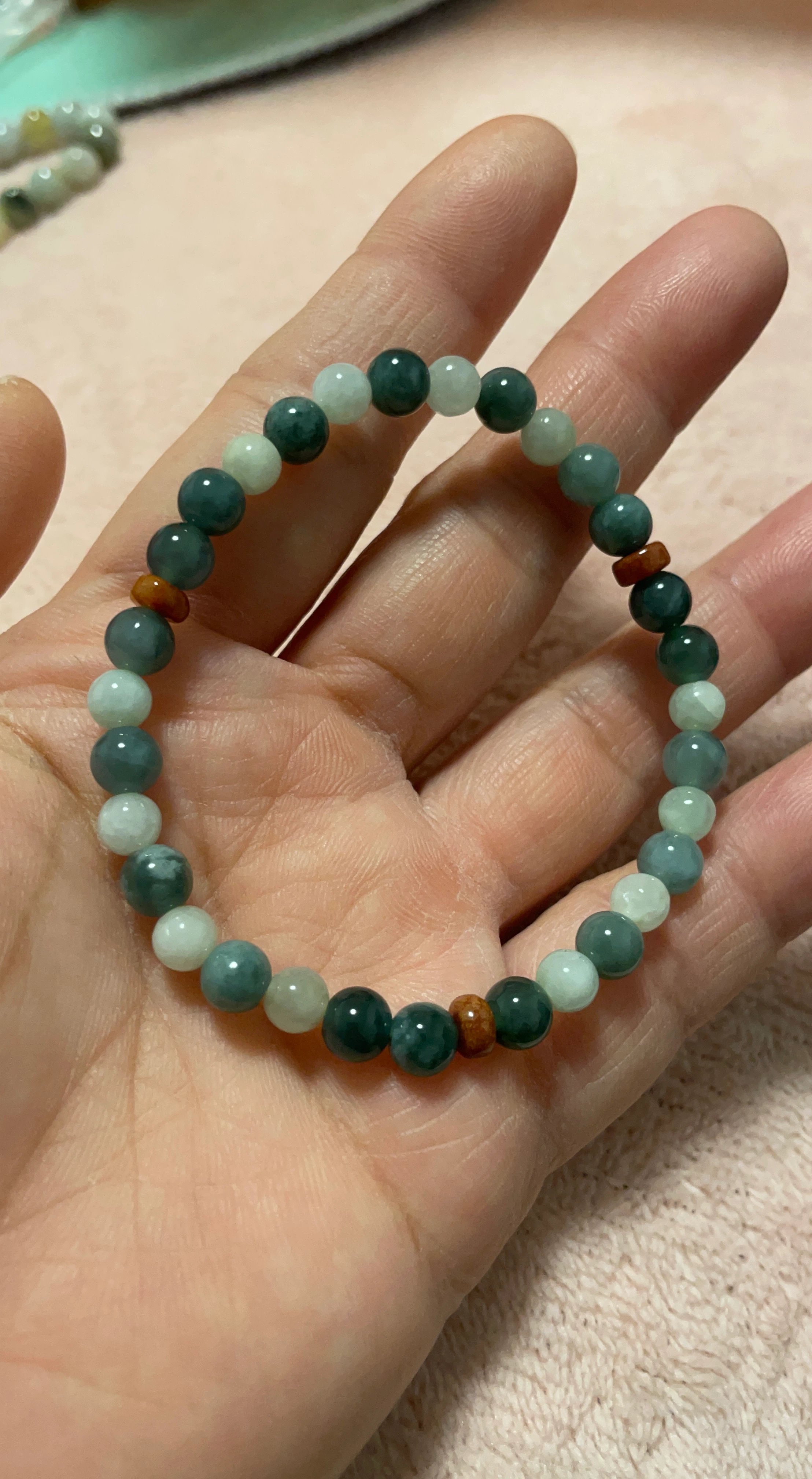 Jade Bead Bracelet