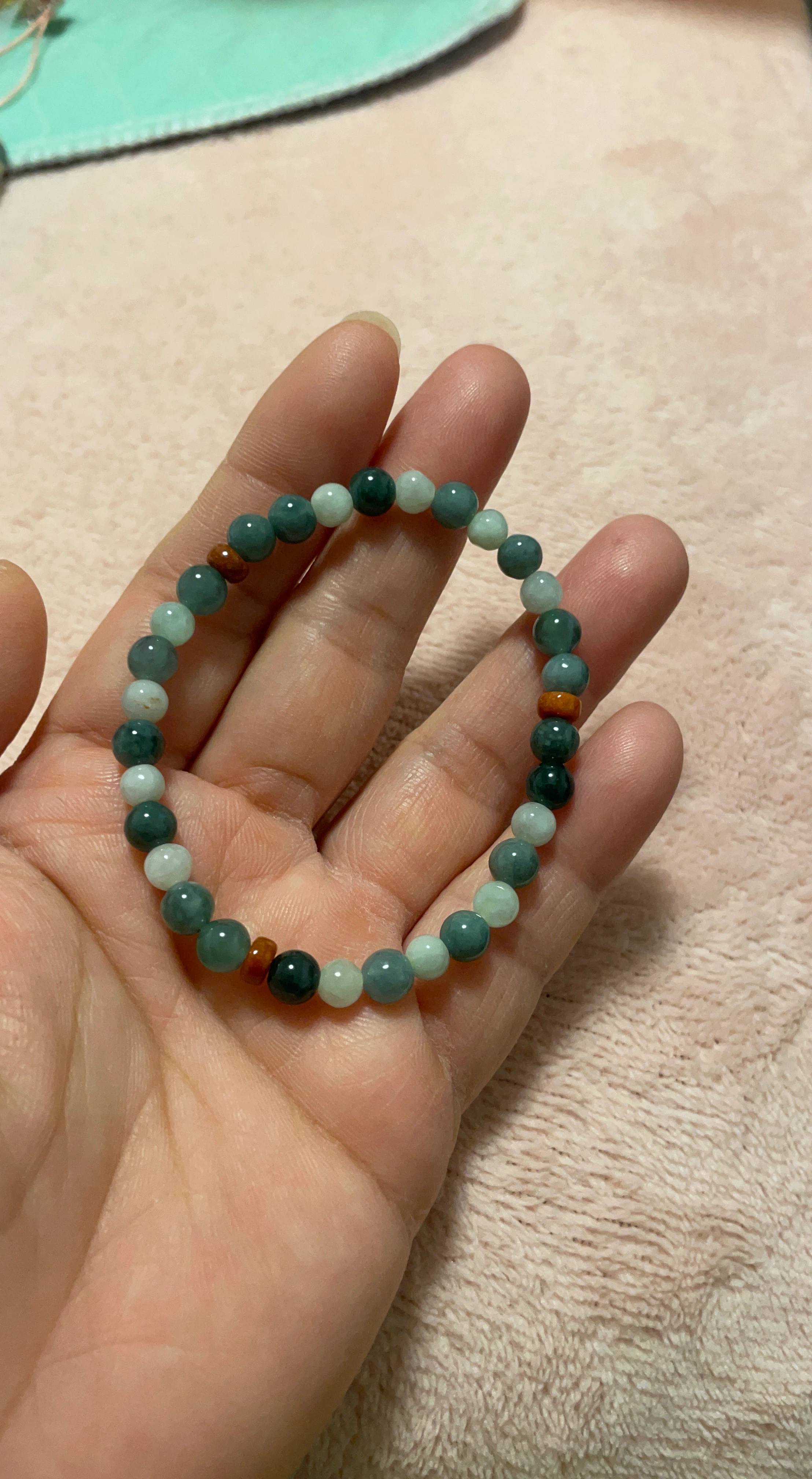 Jade Beaded Bracelet