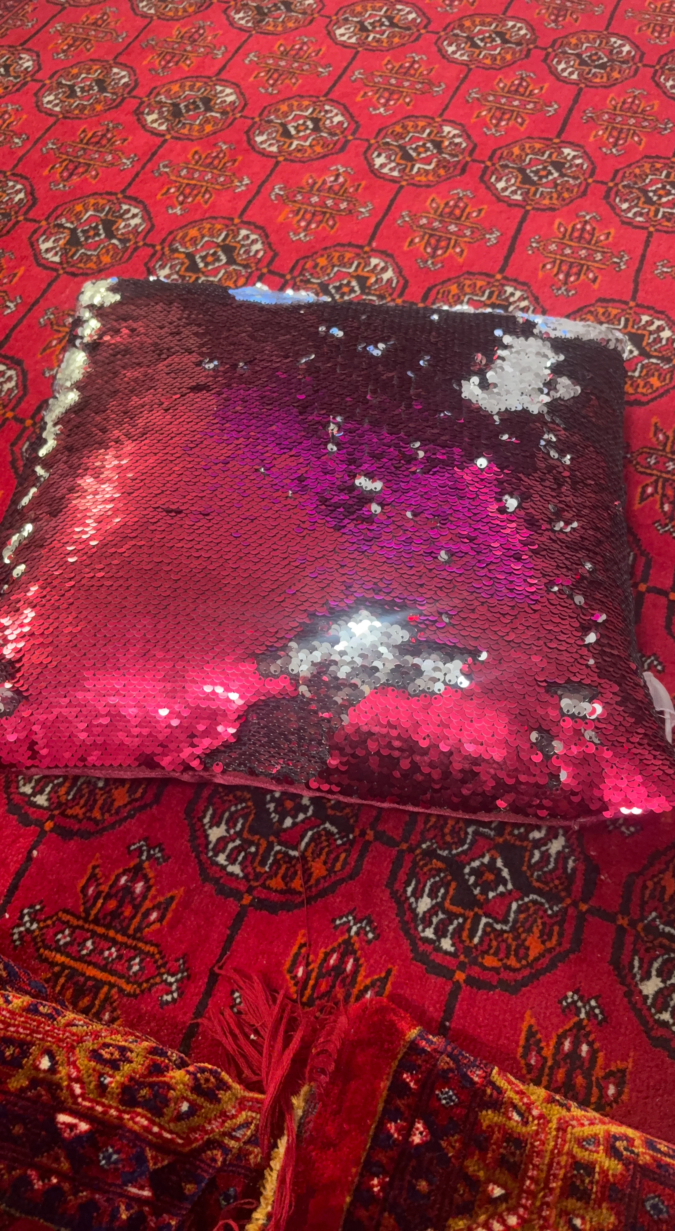 Sequin Pillow Cover