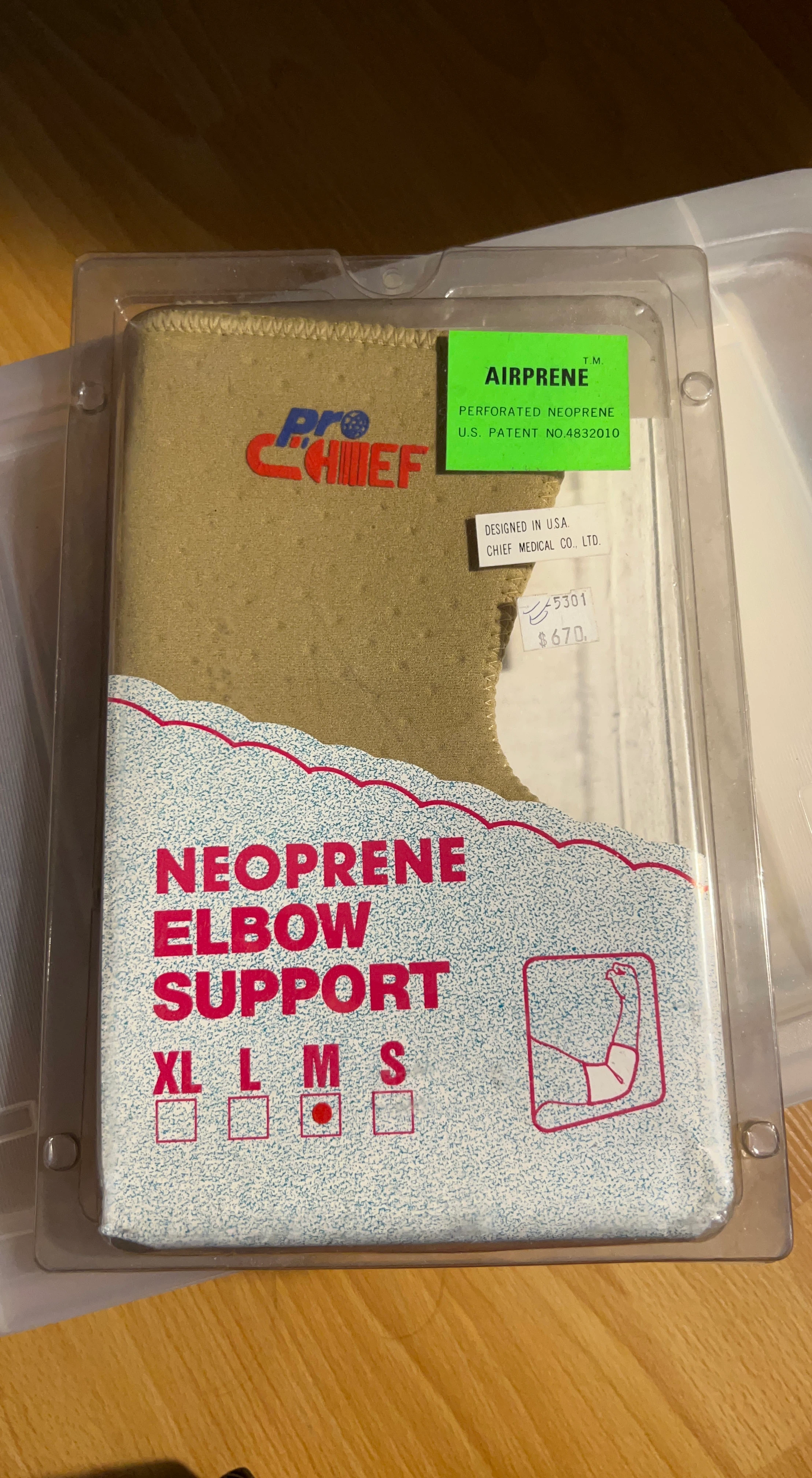 Pro-Chief Neoprene Elbow Support - Medium