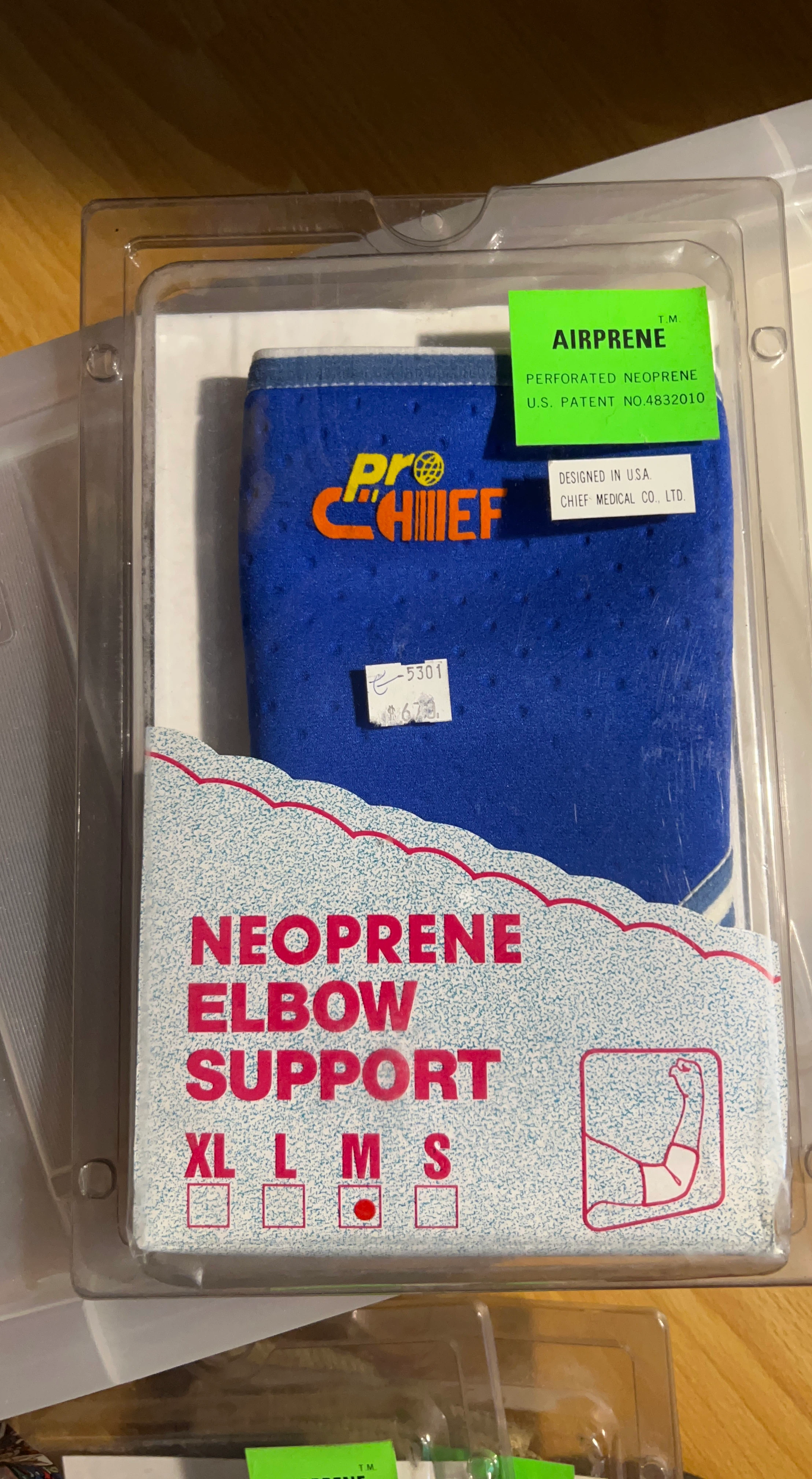 Pro-Chief Airprene Neoprene Elbow Support