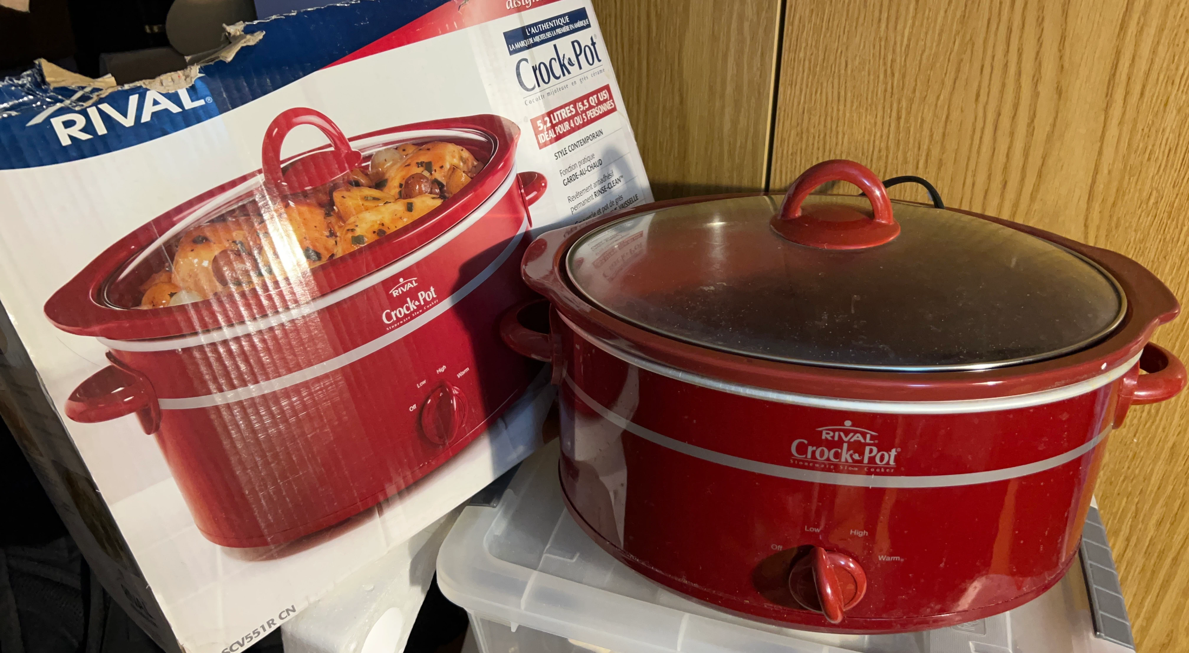 Rival Crock-Pot 5.2L Slow Cooker