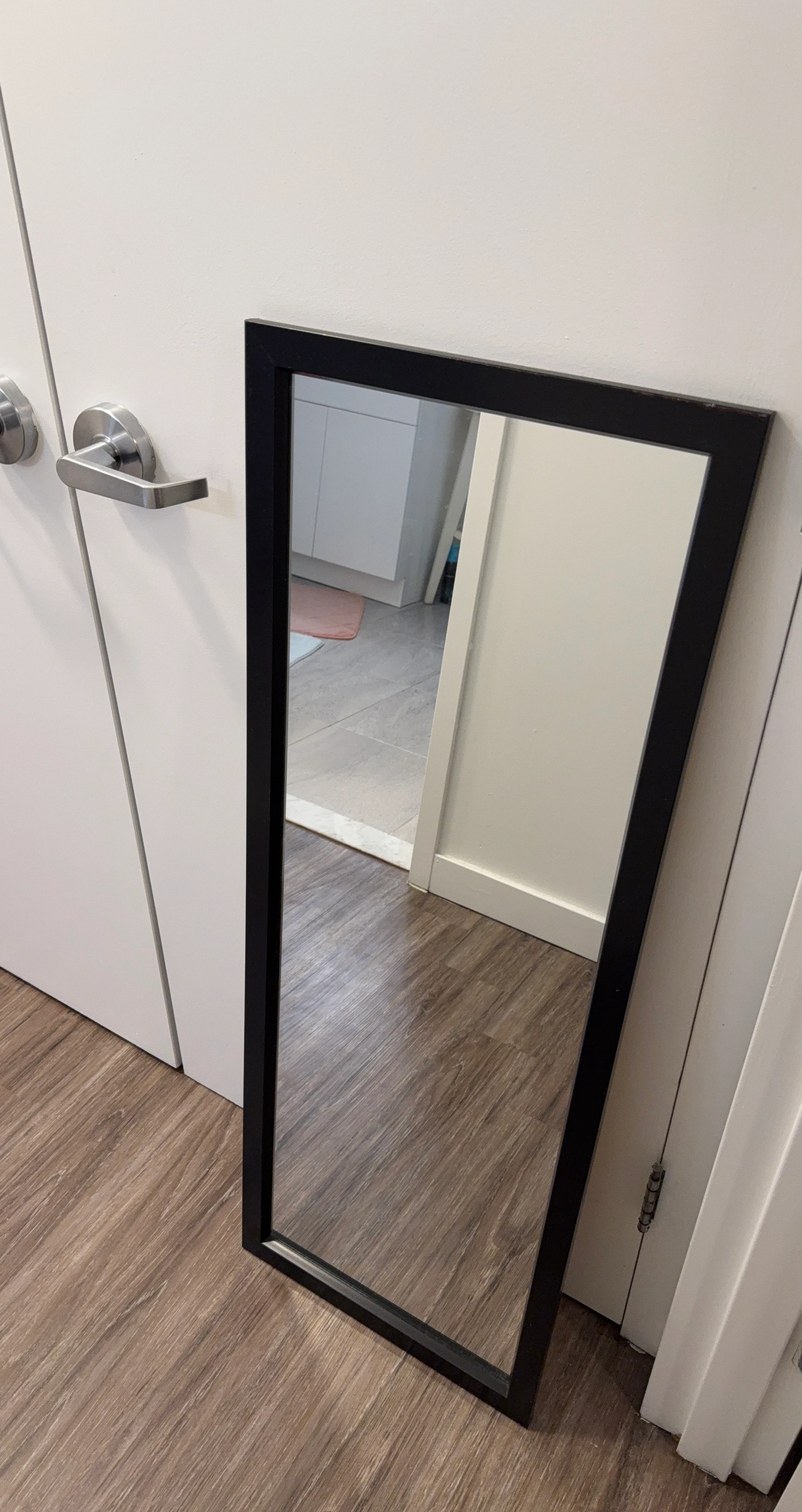 Black Framed Full Length Mirror