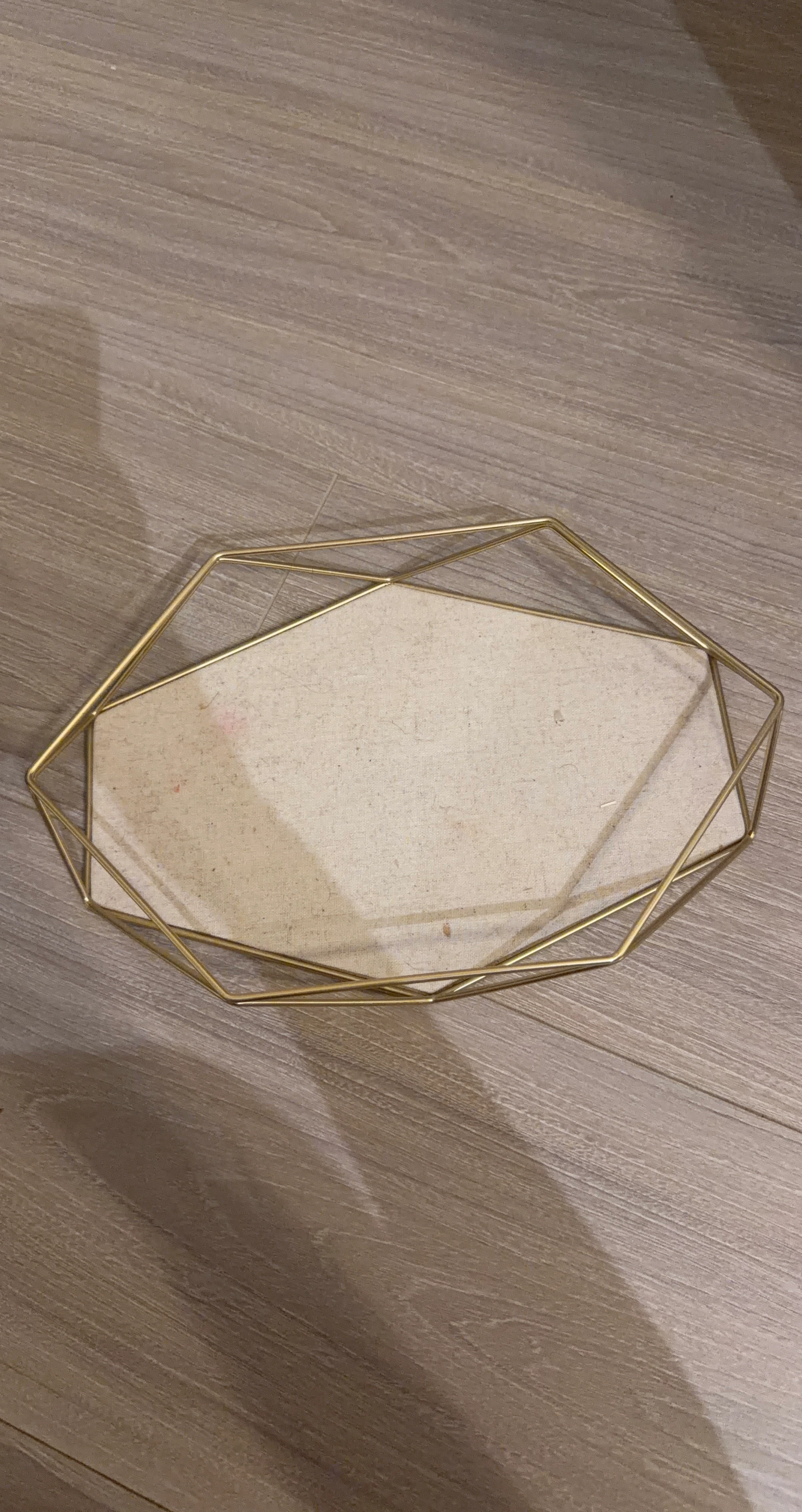 Umbra Prisma Jewelry Tray / Decorative Vanity Tray – Gold