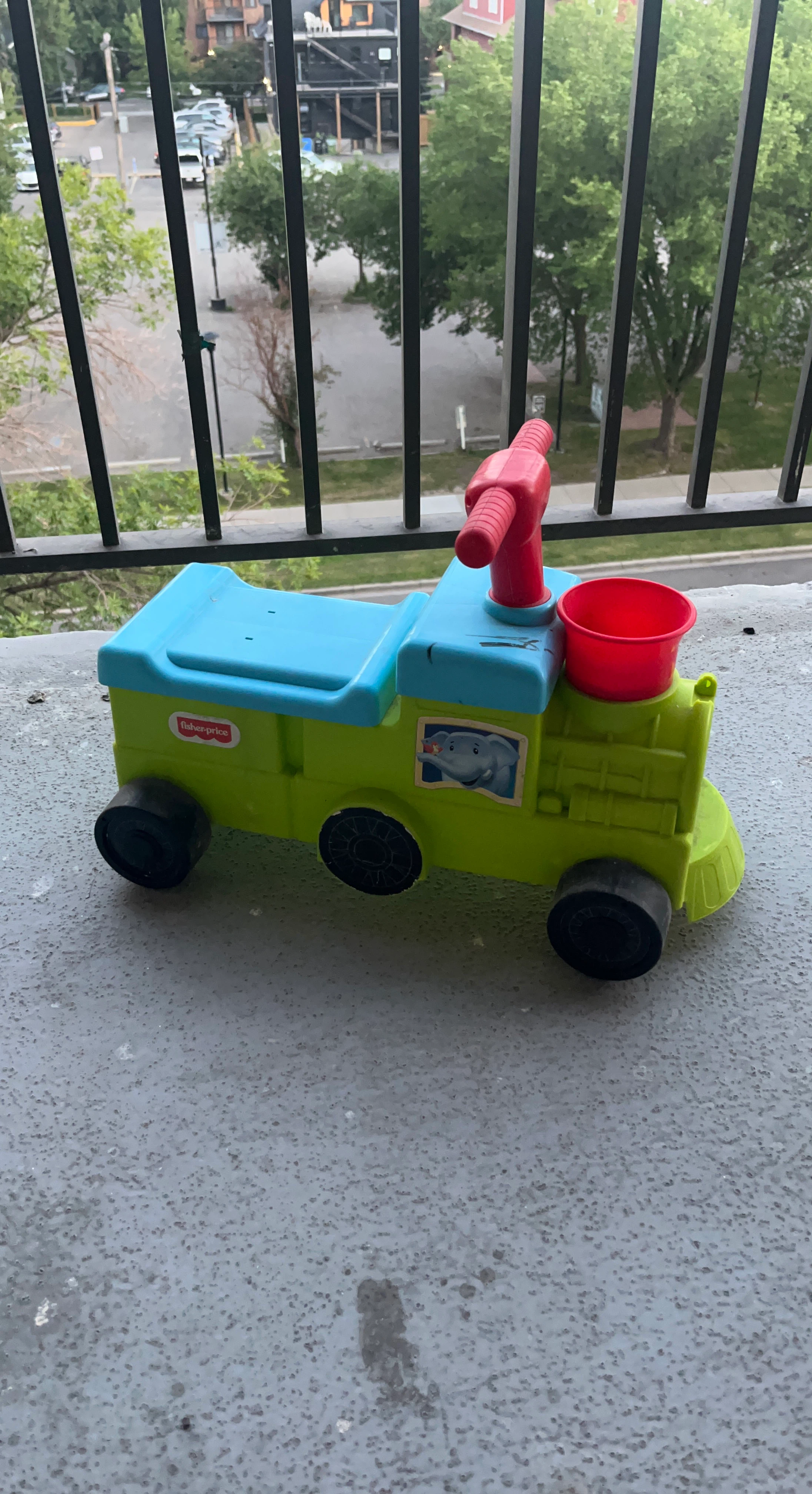 Fisher-Price Ride-On Train Toy