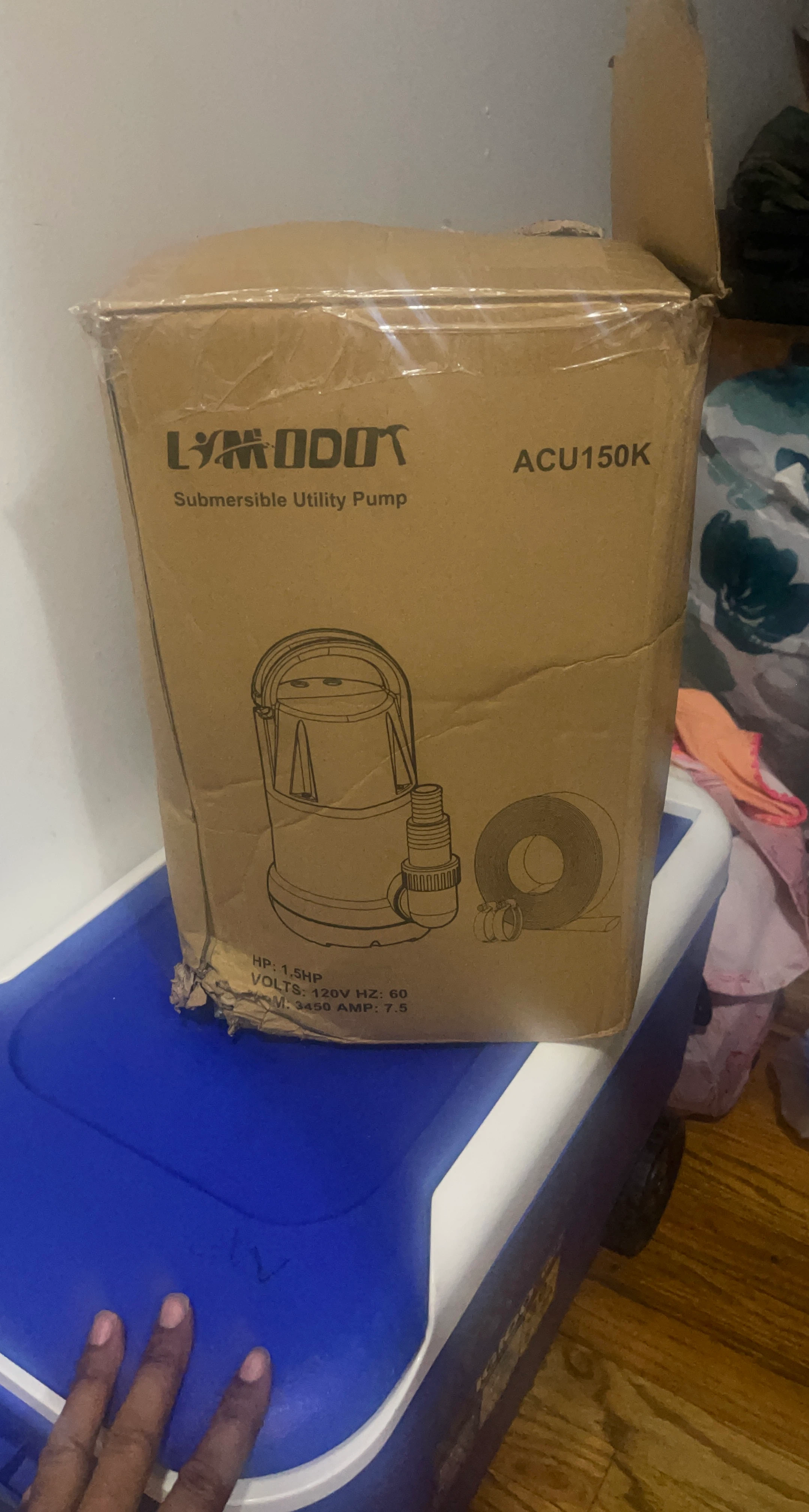 Lynddot ACU150K Submersible Utility Pump