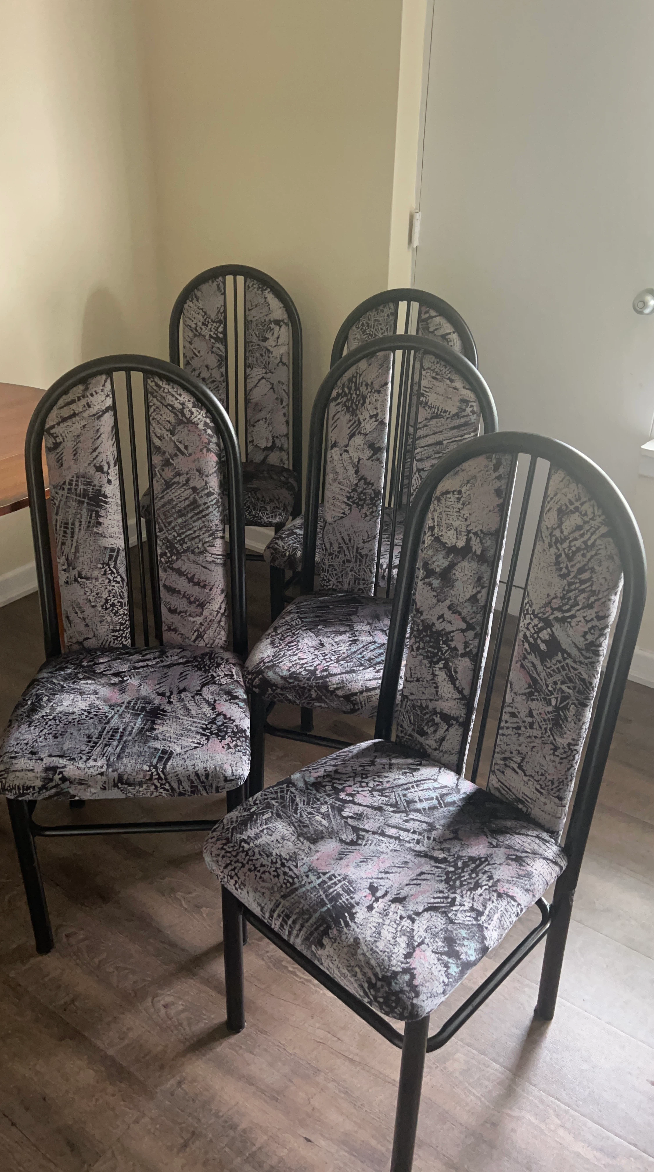 Set of 5 Dining Chairs