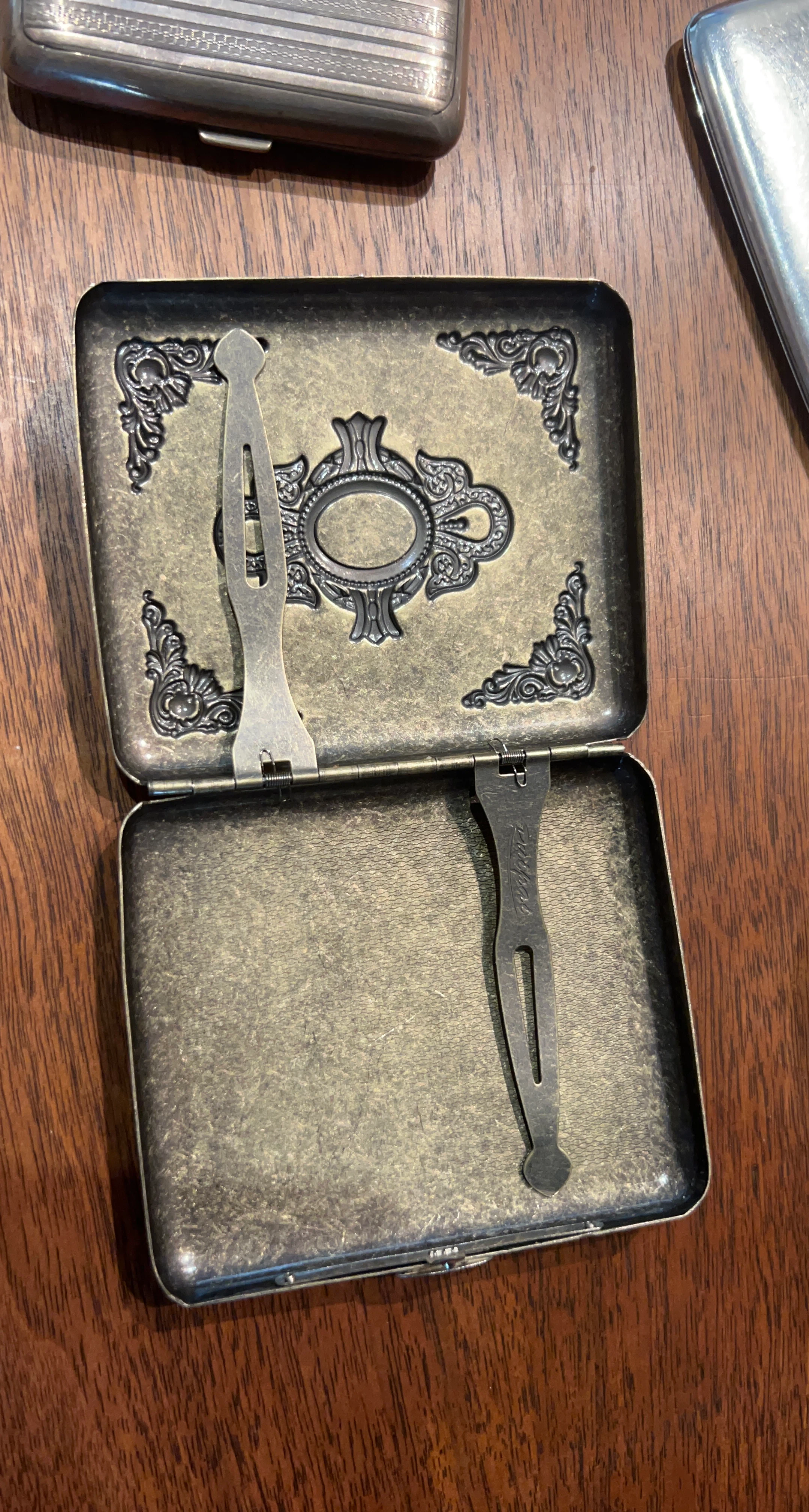 Ornate Cigarette Case Holder
