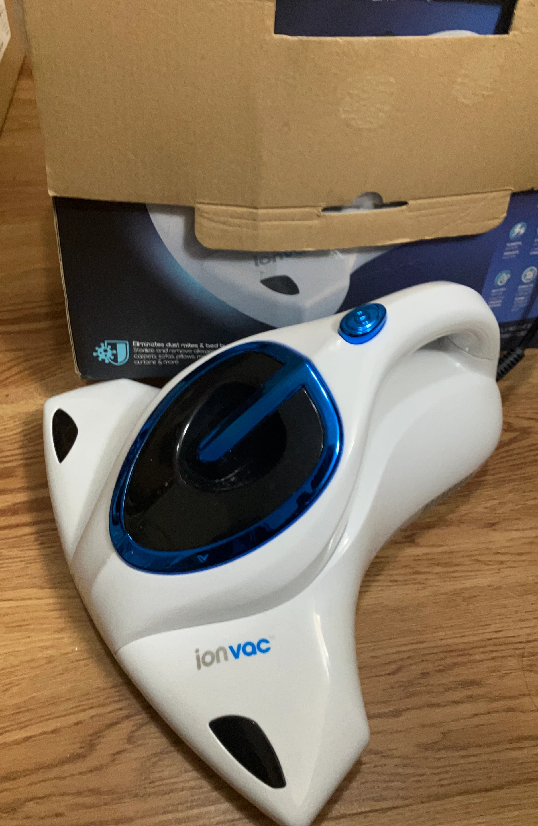 IonVac Handheld Vacuum