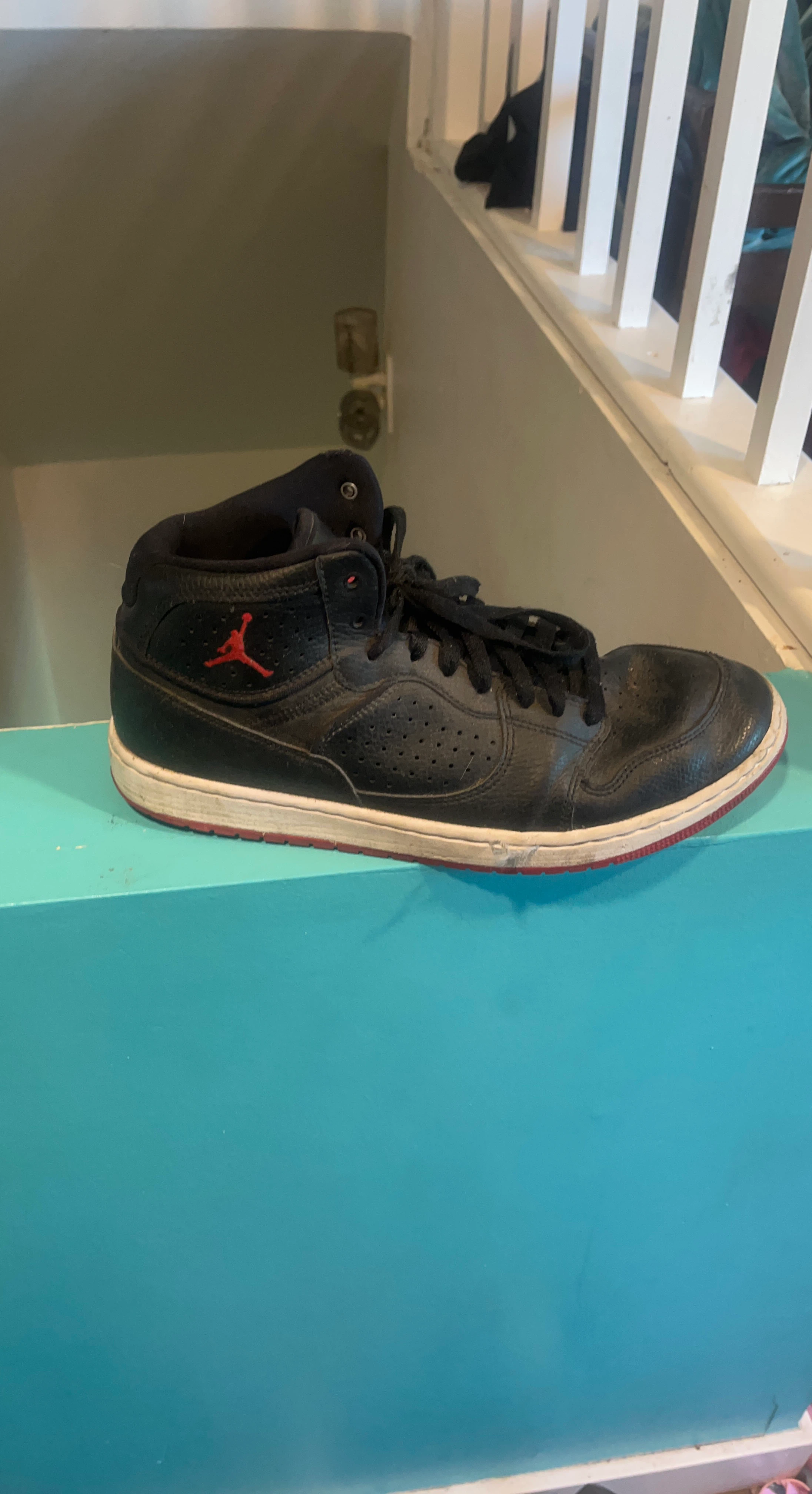 Black Air Jordan Sneakers