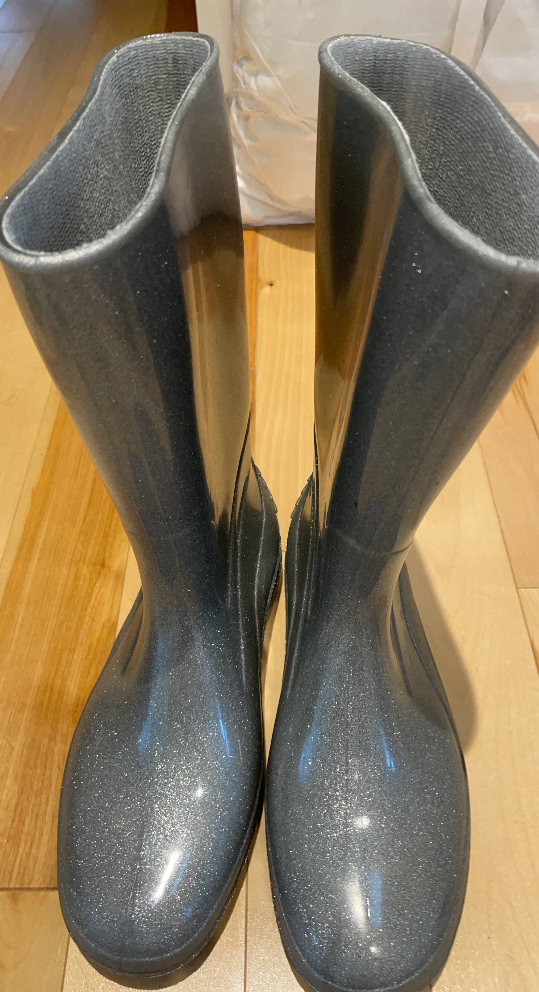 Glitter Rain Boots