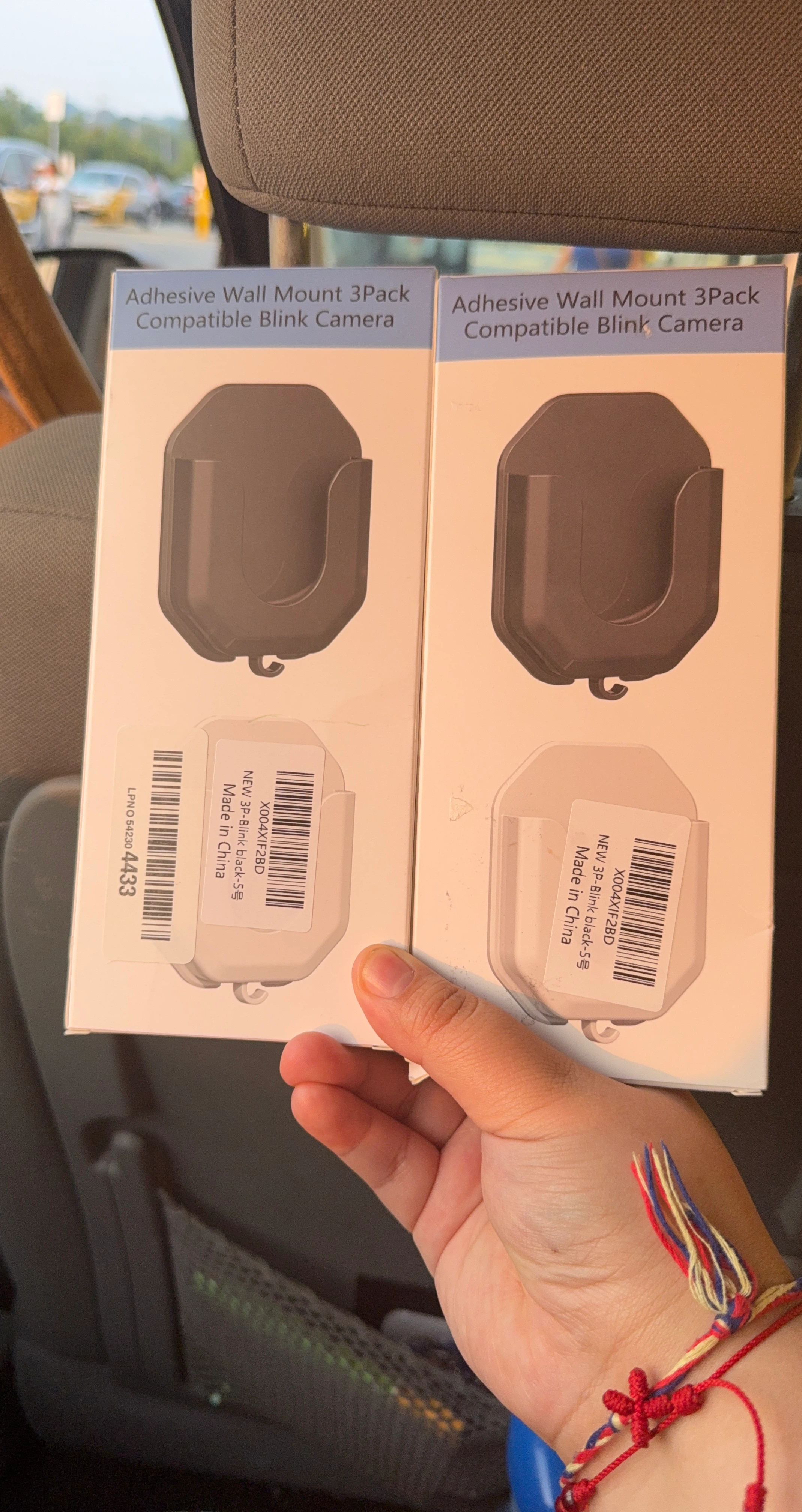 3-Pack Adhesive Wall Mount for Blink Camera