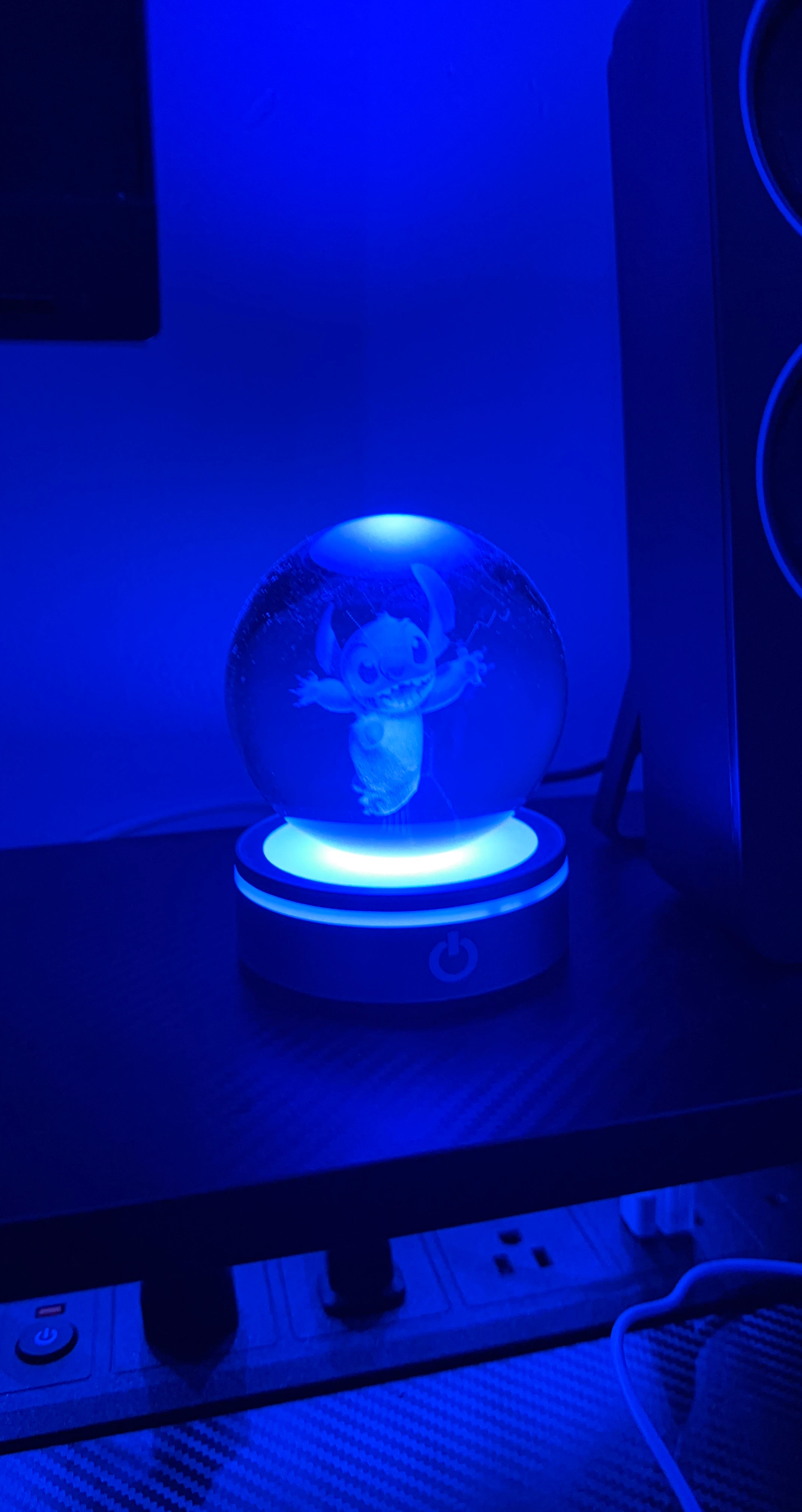 Lilo & Stitch Crystal Ball Light