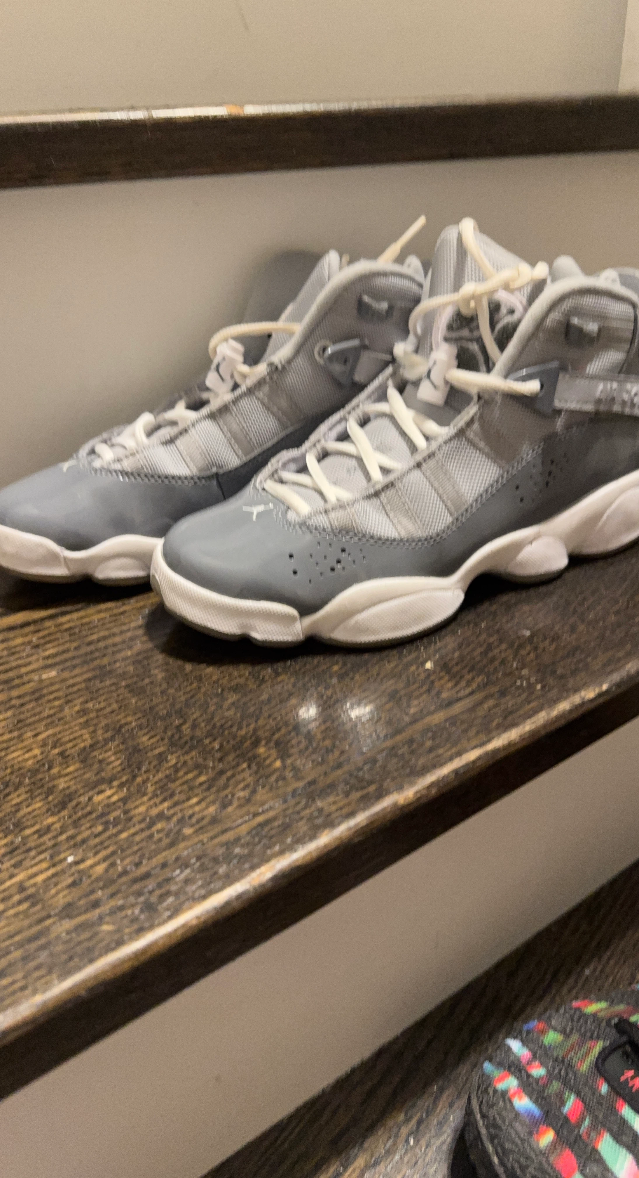 Jordan six rings cool grey