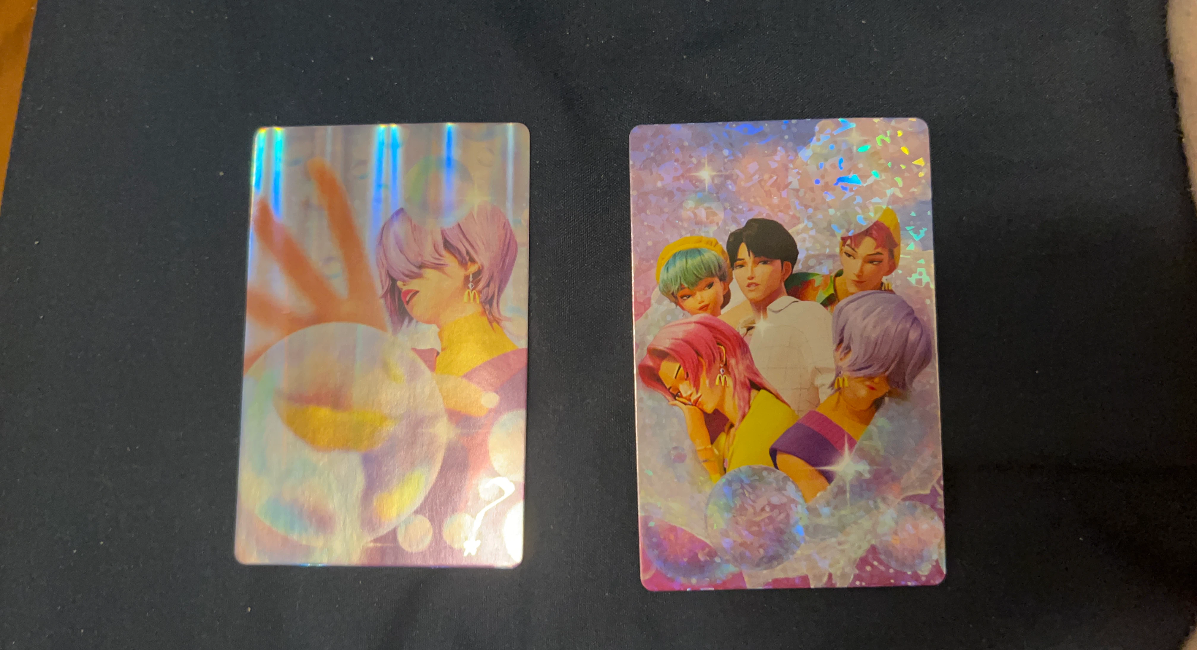 $5 for both McDonald's K-pop Photocards