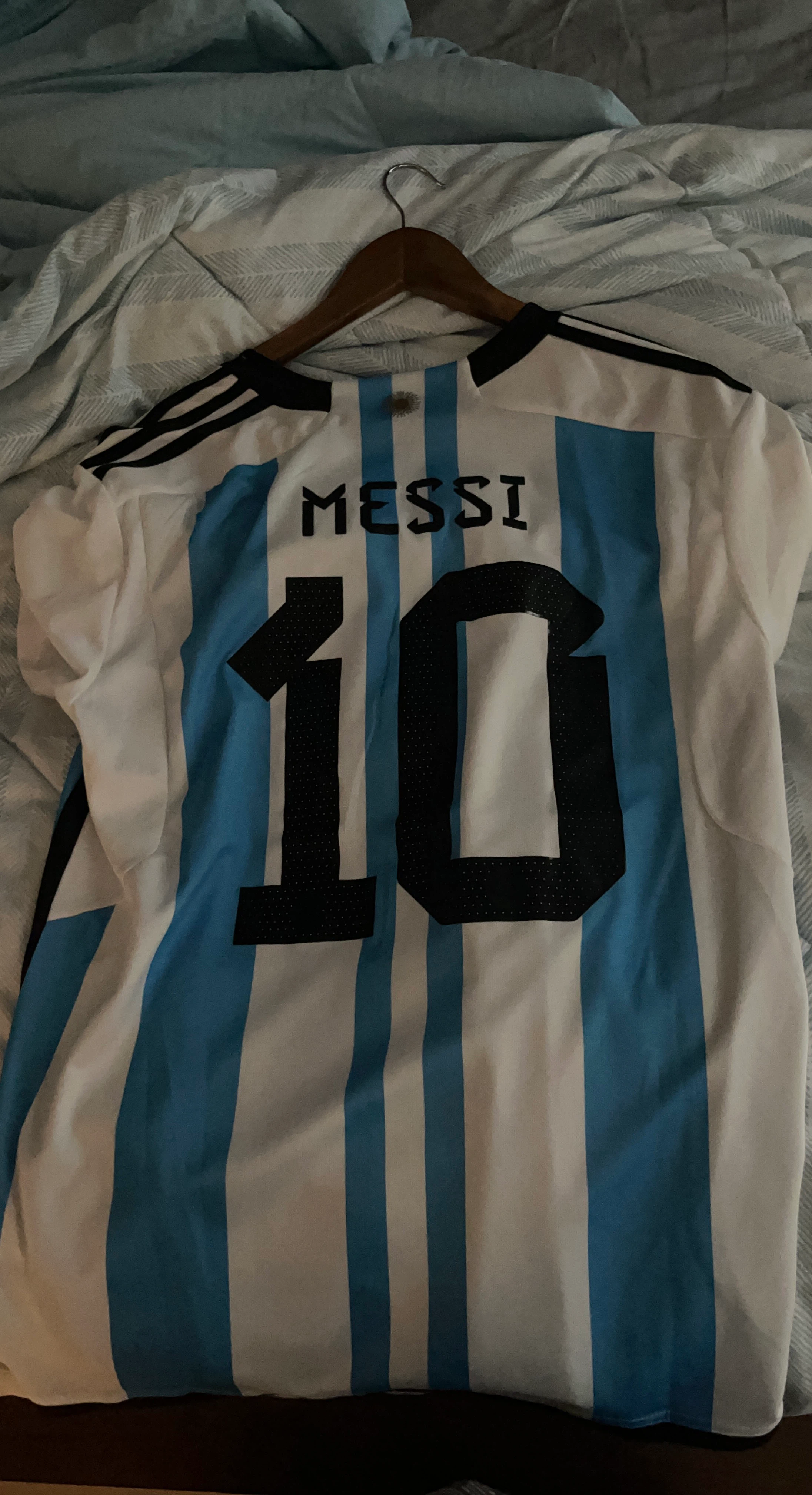 Argentina Messi #10 Soccer Jersey | Size Large