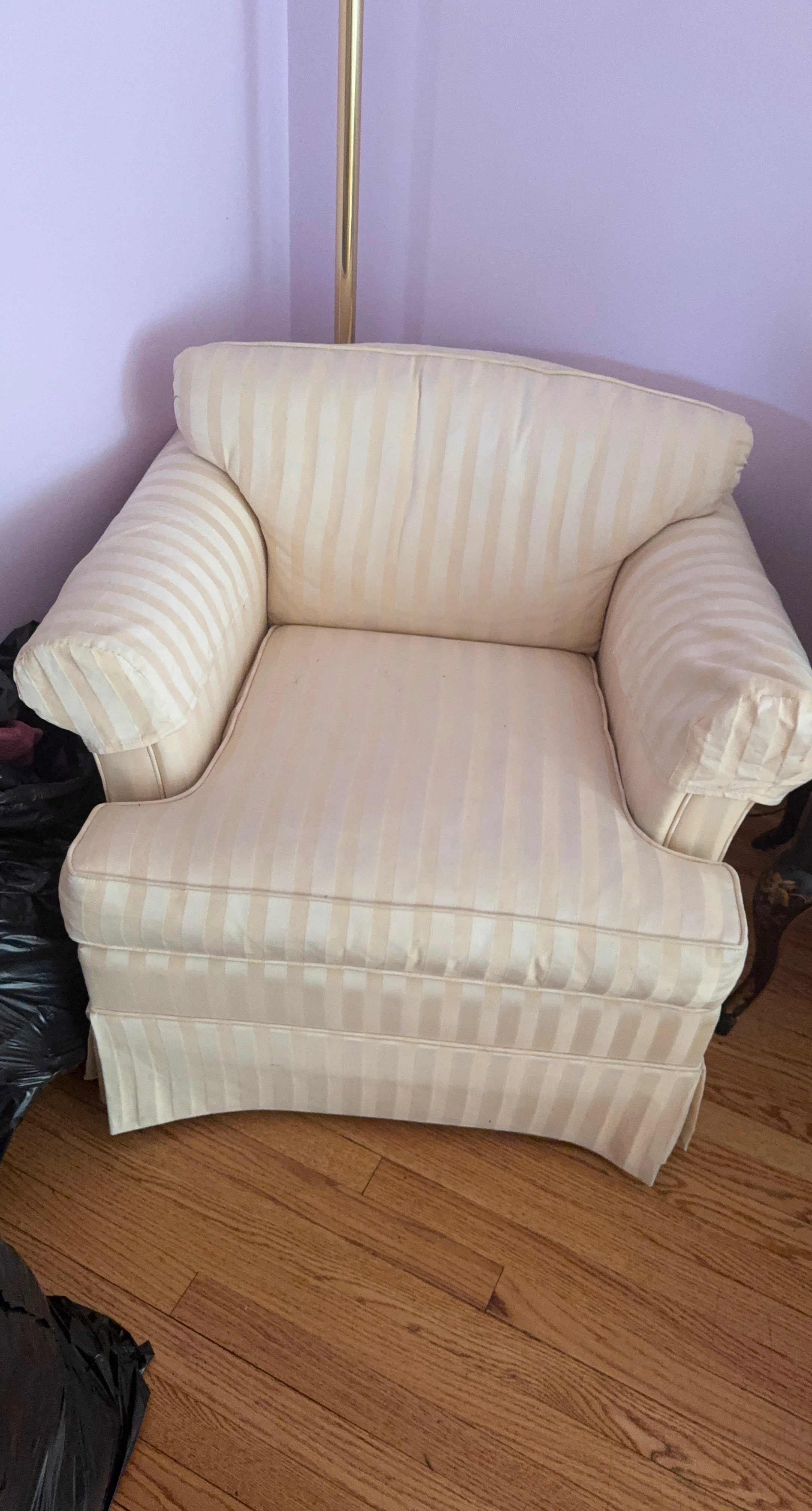 Striped Accent Chairs