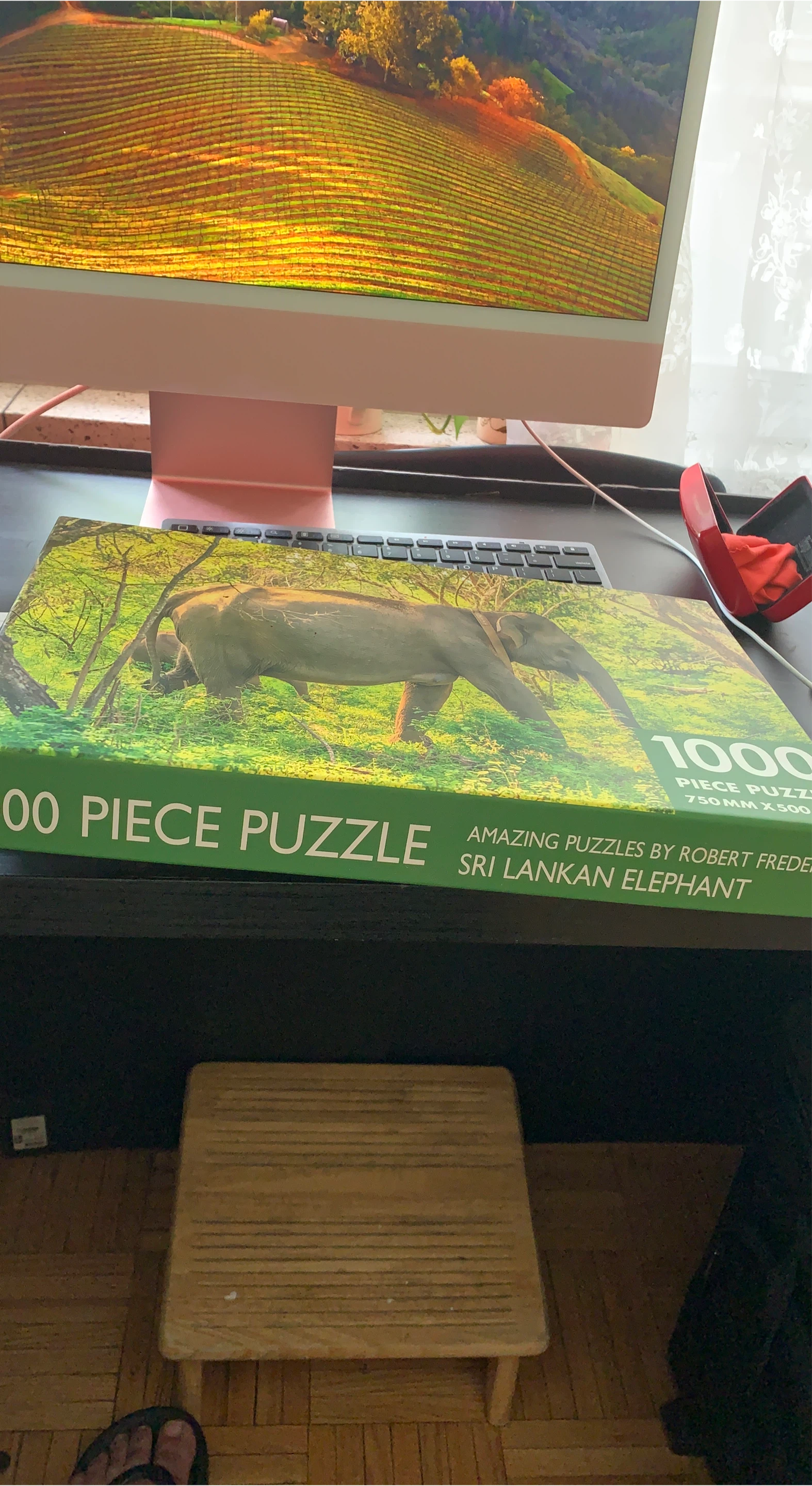 1000 Piece Sri Lankan Elephant Puzzle