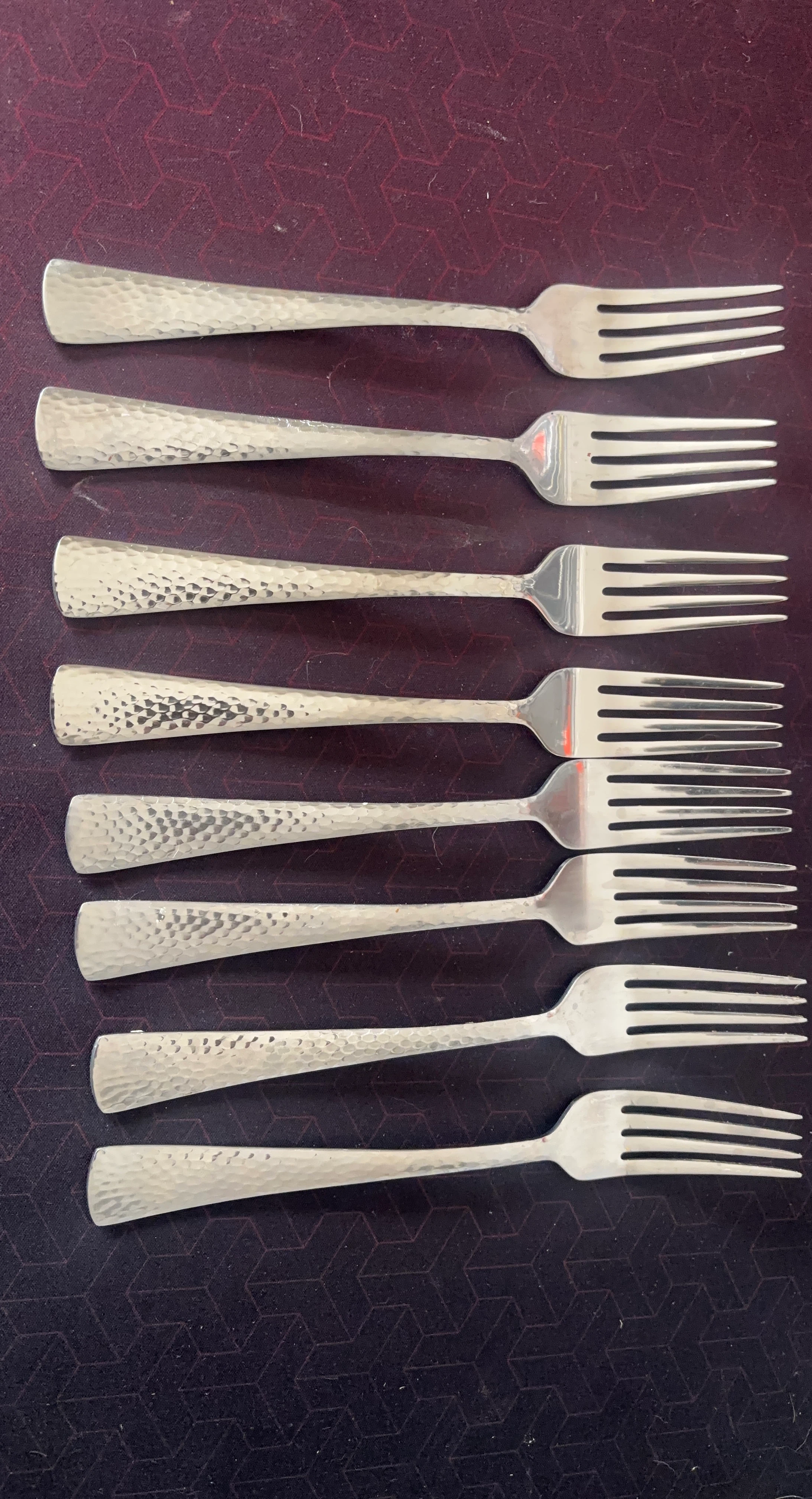 Kitchinox 18/0 Stainless Steel Forks Set  of 8