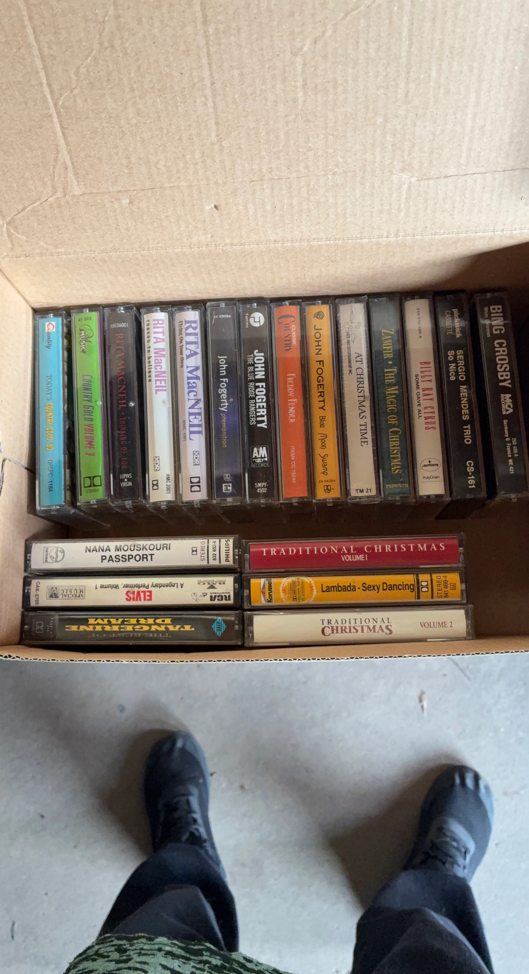 Collection of Music Cassette Tapes
