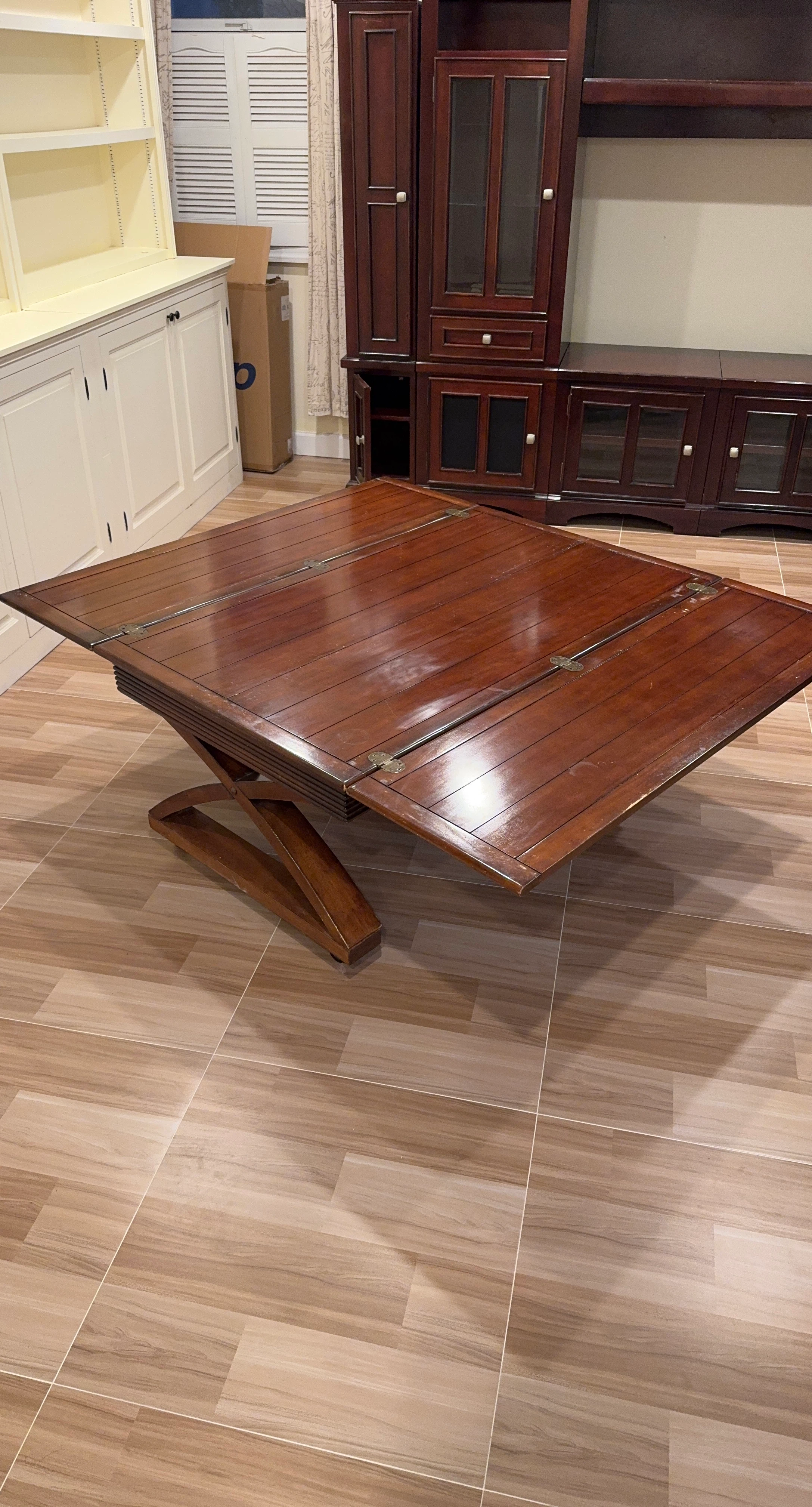 Wooden Lift-Top Coffee Table