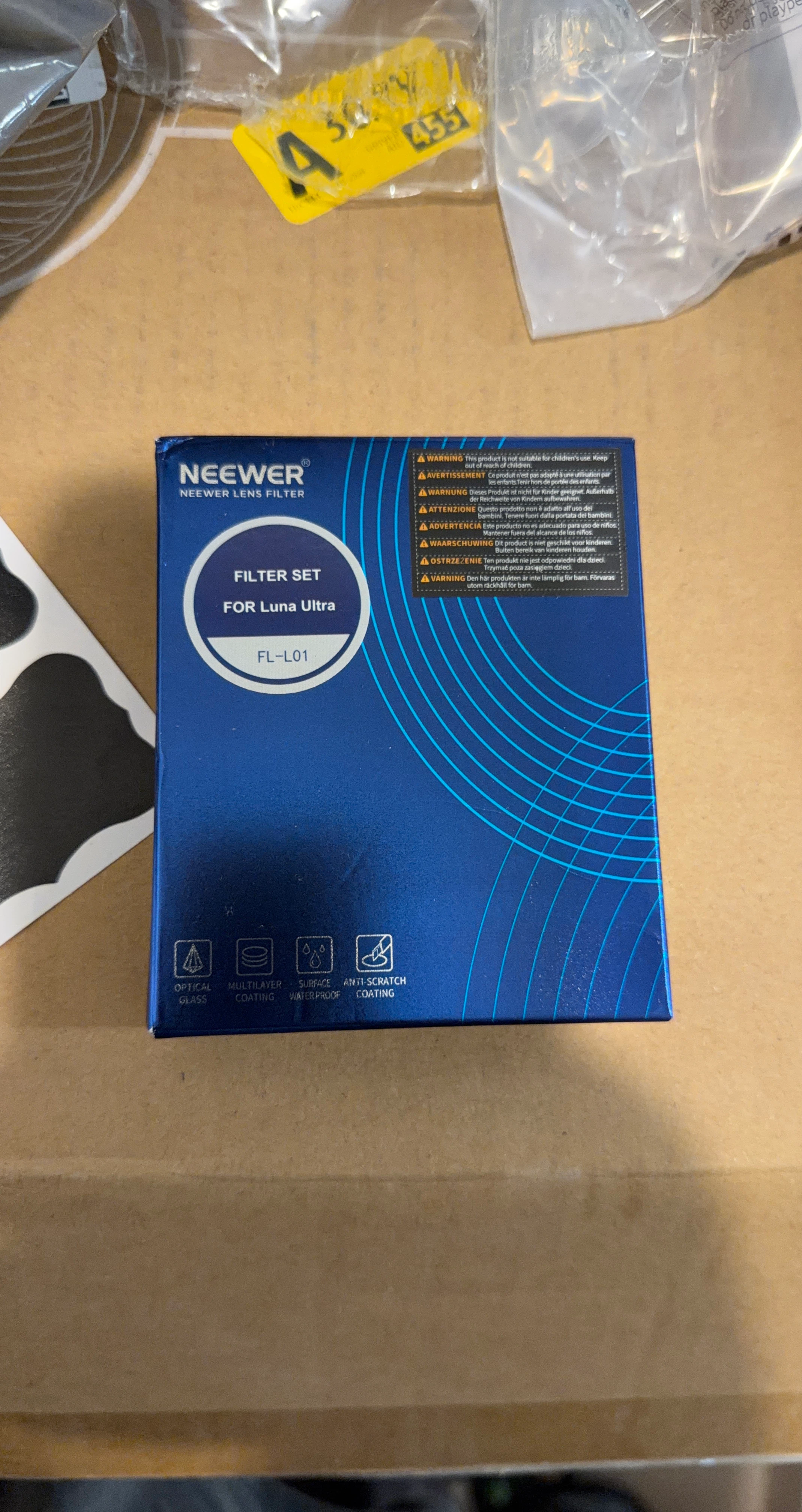 Neewer Filter Set for Luna Ultra FL-L01
