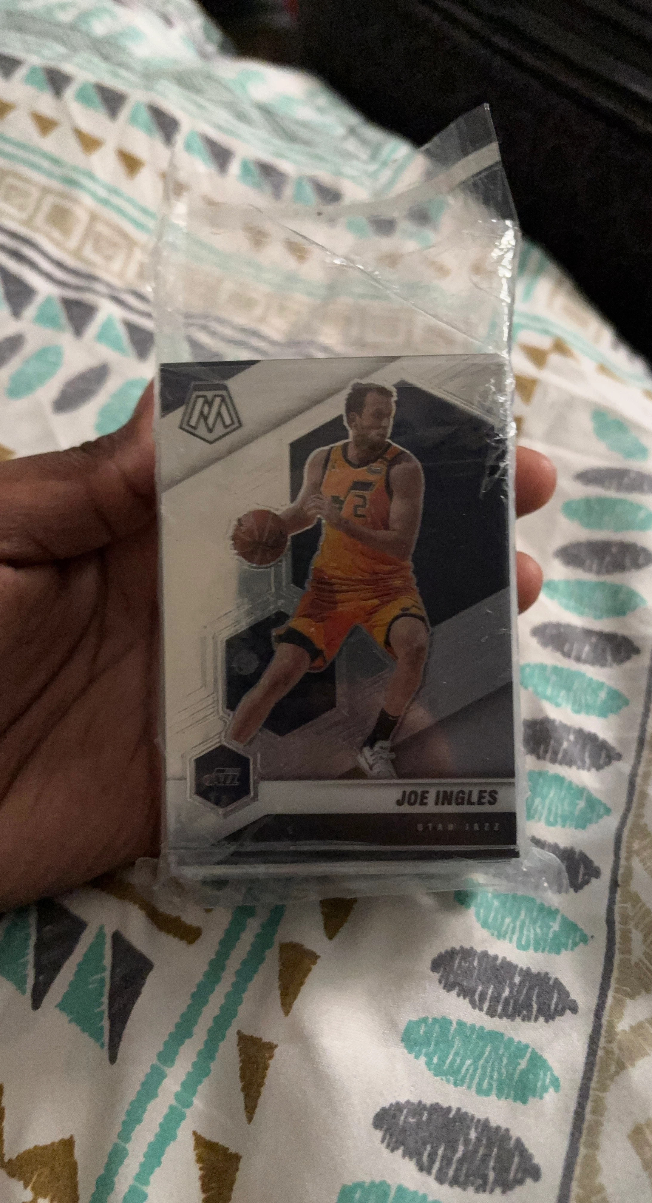 Panini Mosaic Joe Ingles Basketball Card