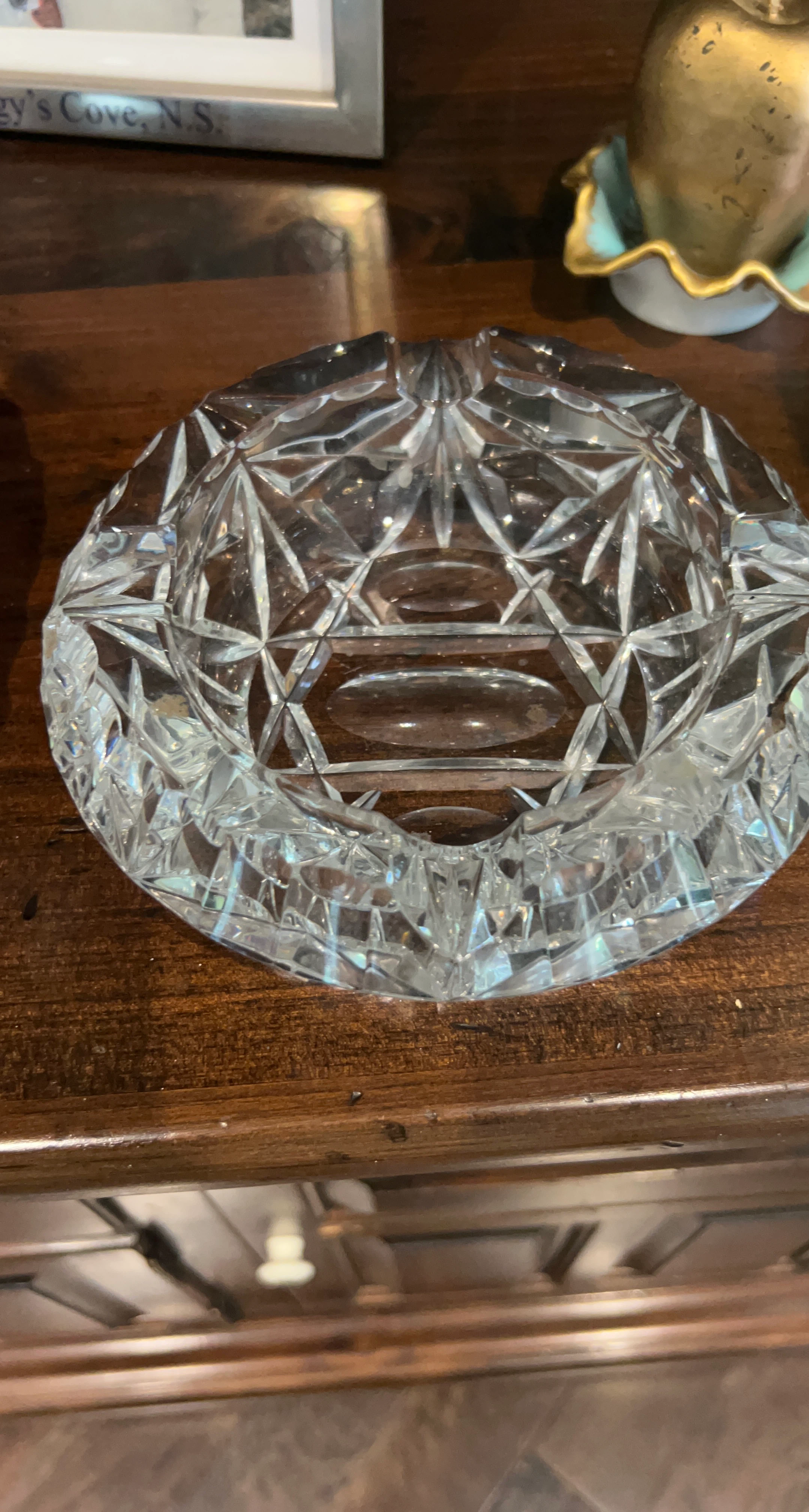 Crystal Ashtray