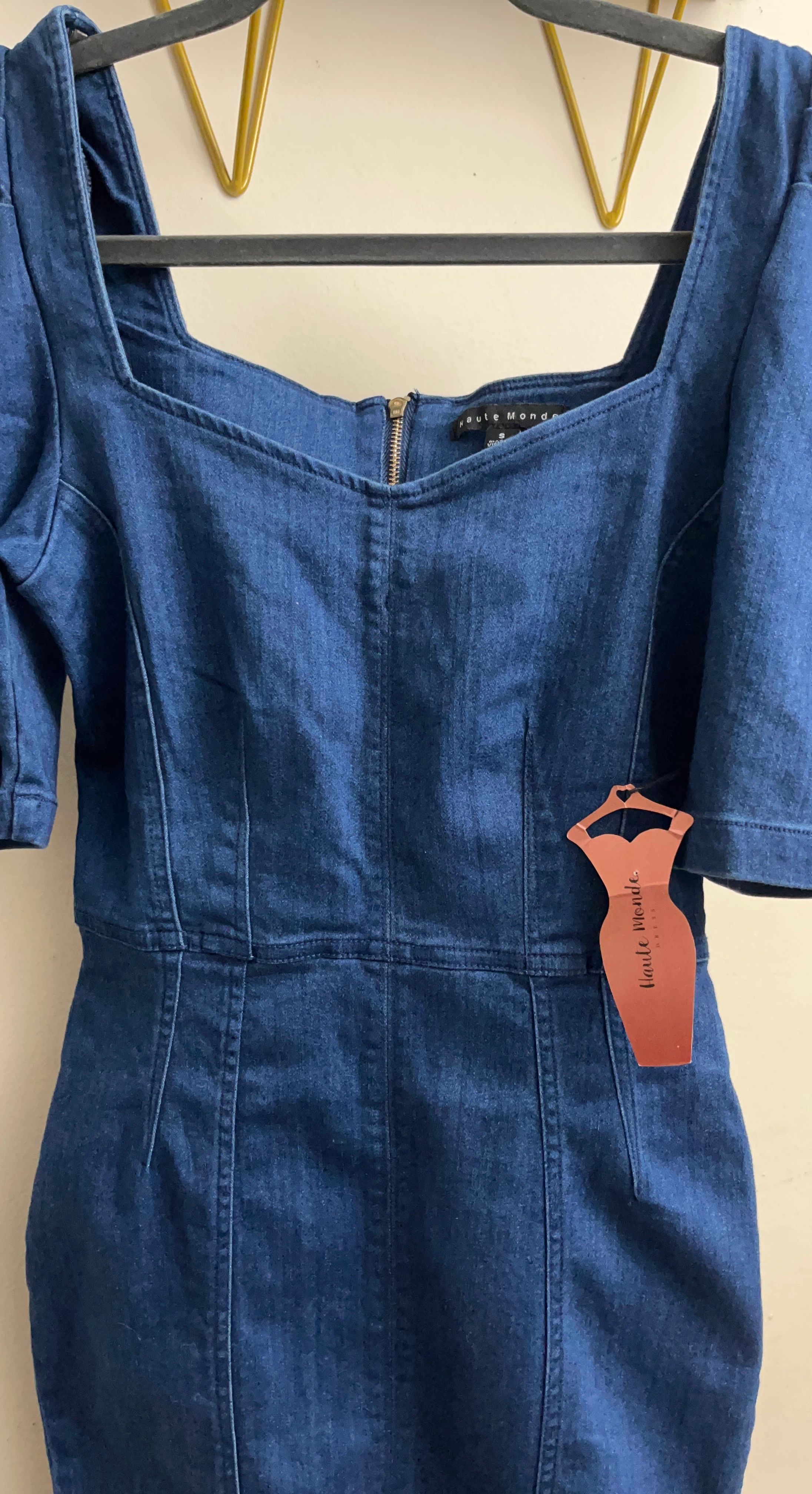 Haute Monde Denim Dress