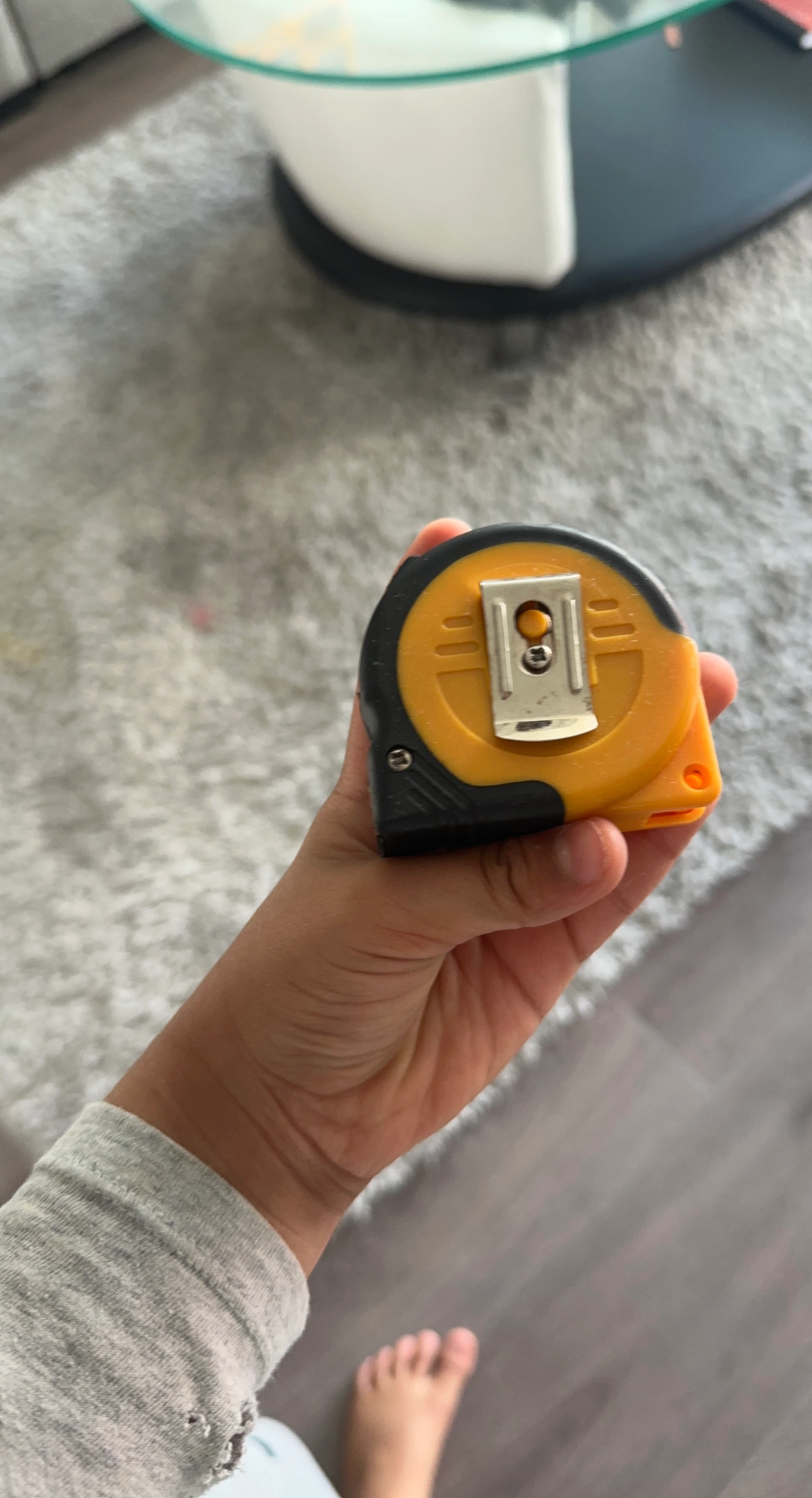 Yellow and Black Tape Measure
