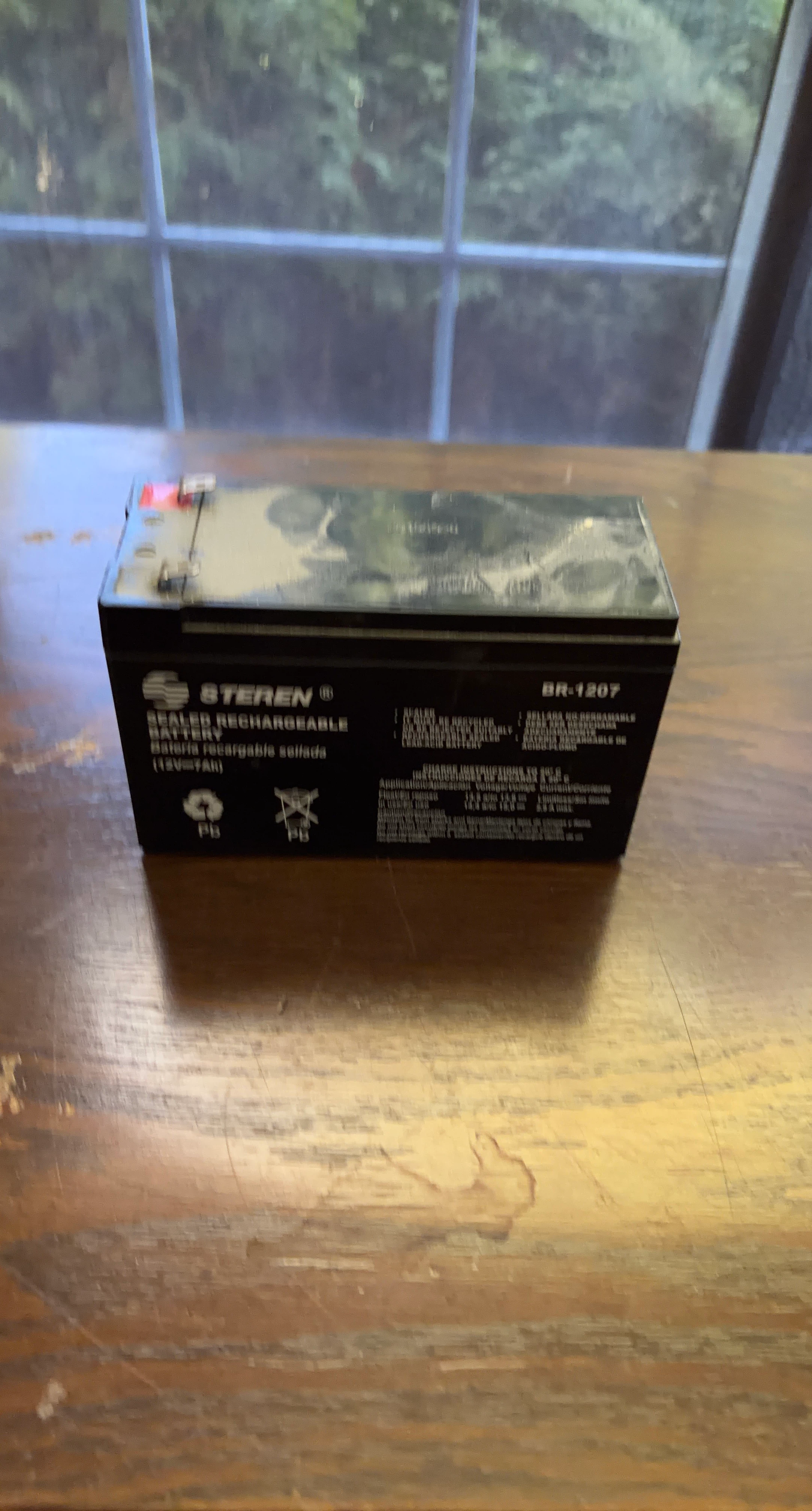 STEREN BR-1207 Sealed Rechargeable Battery