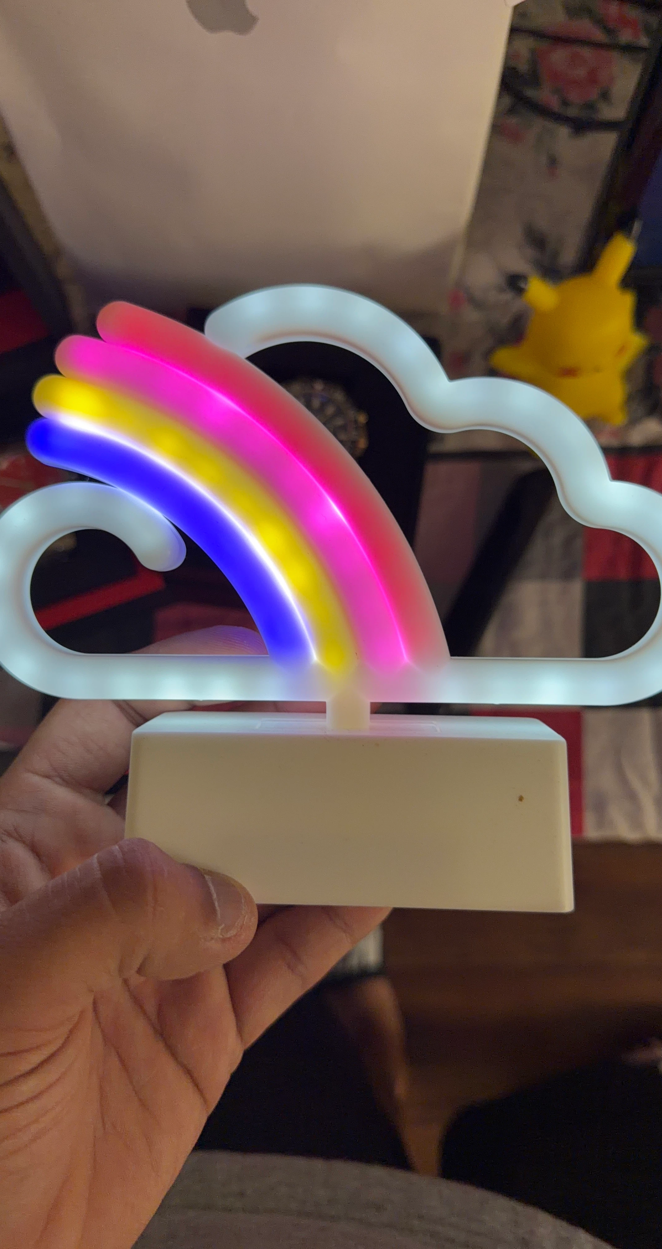Rainbow Cloud LED Night Light