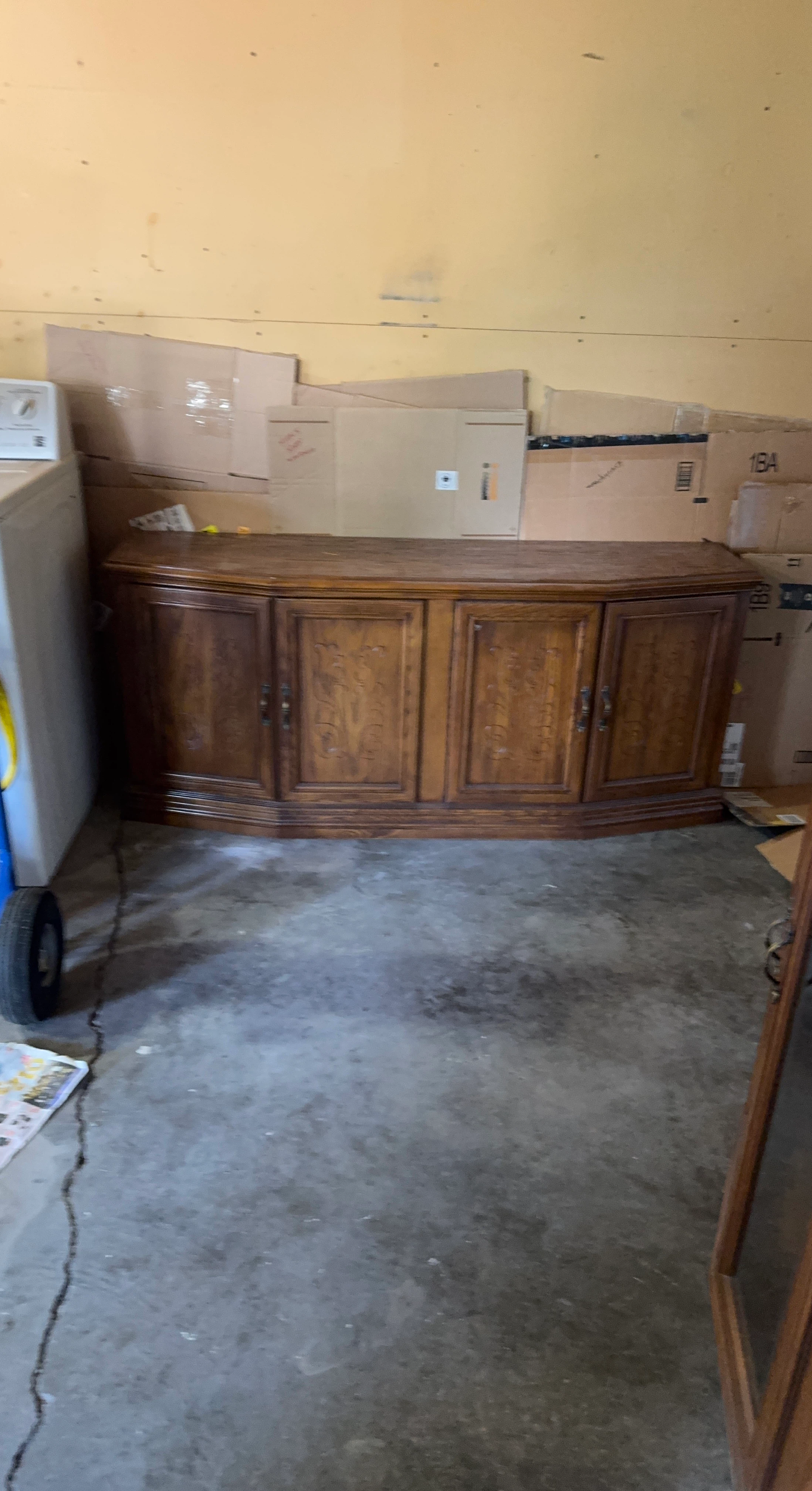 Wooden Curio Cabinet