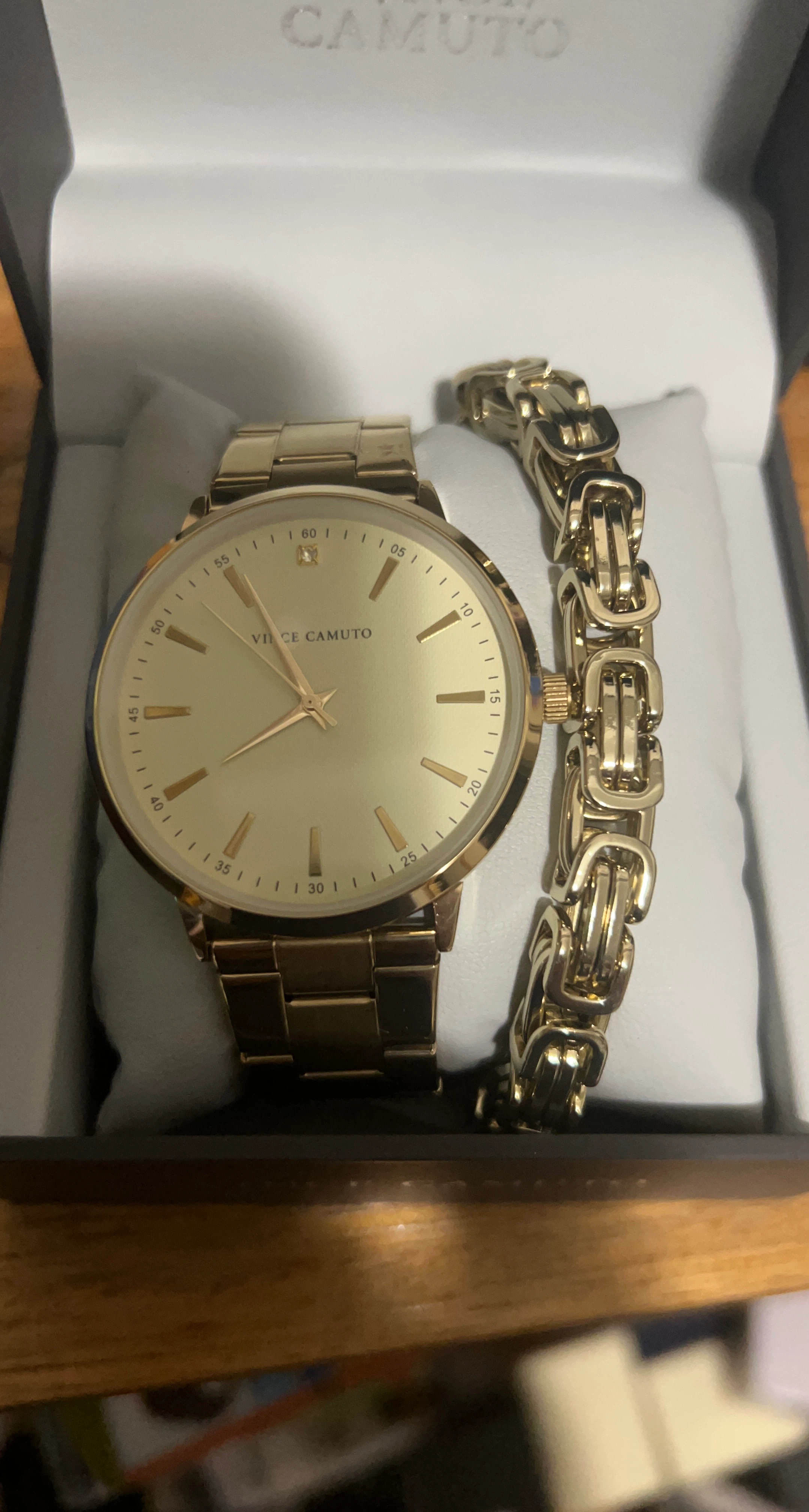 Vince Camuto Gold Tone Watch