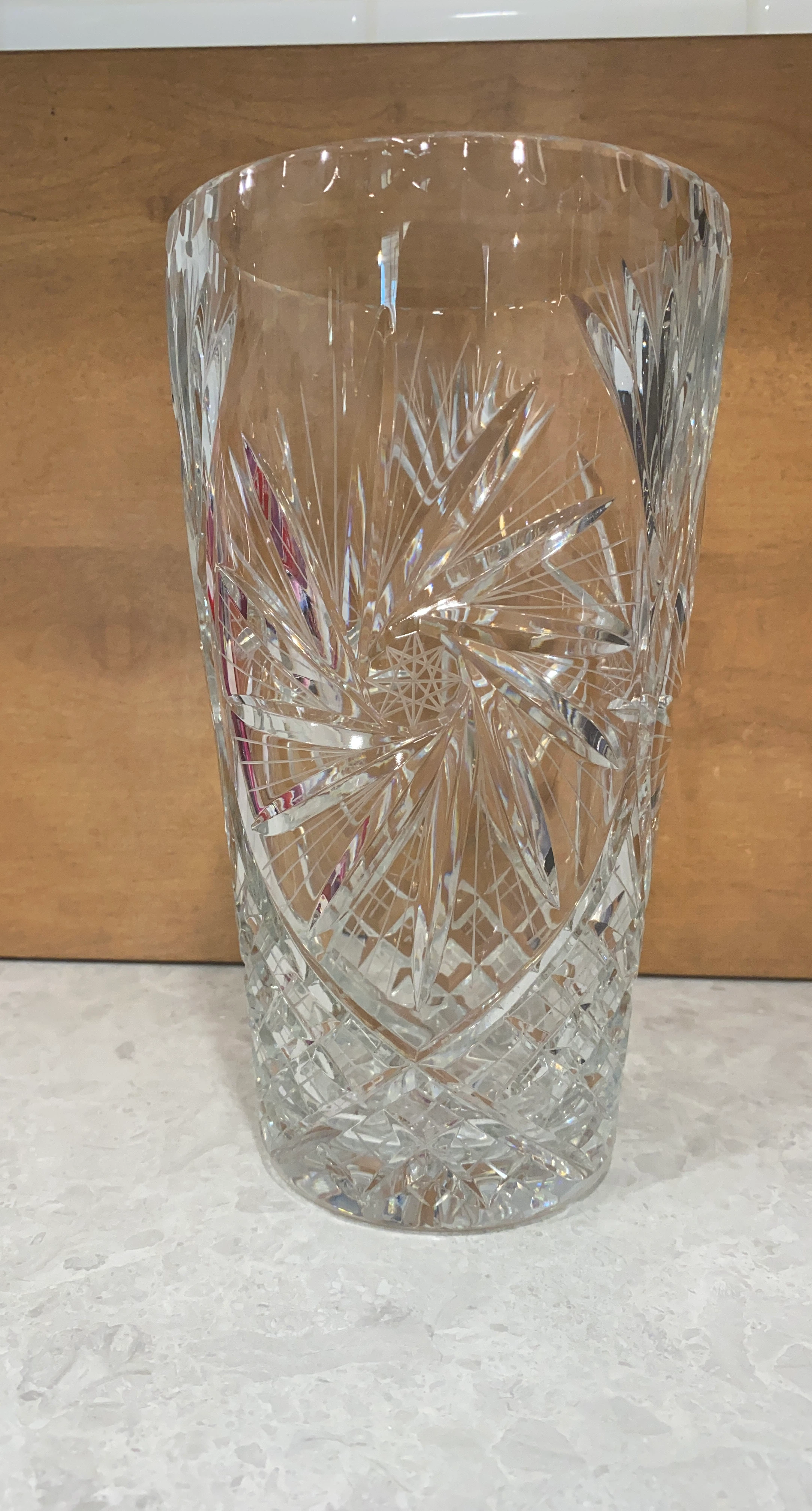 Crystal Glass Vase