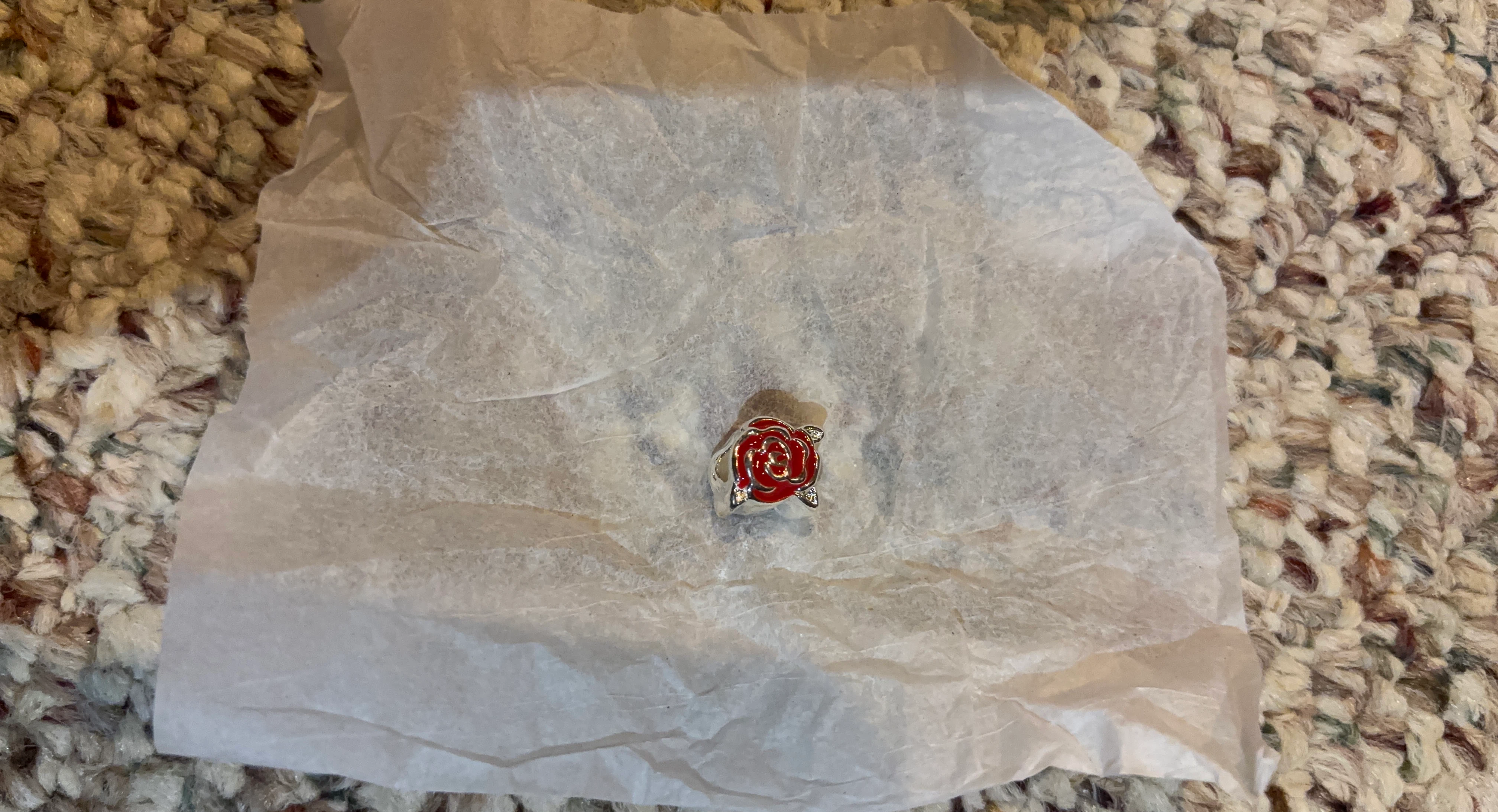 Red Rose Charm