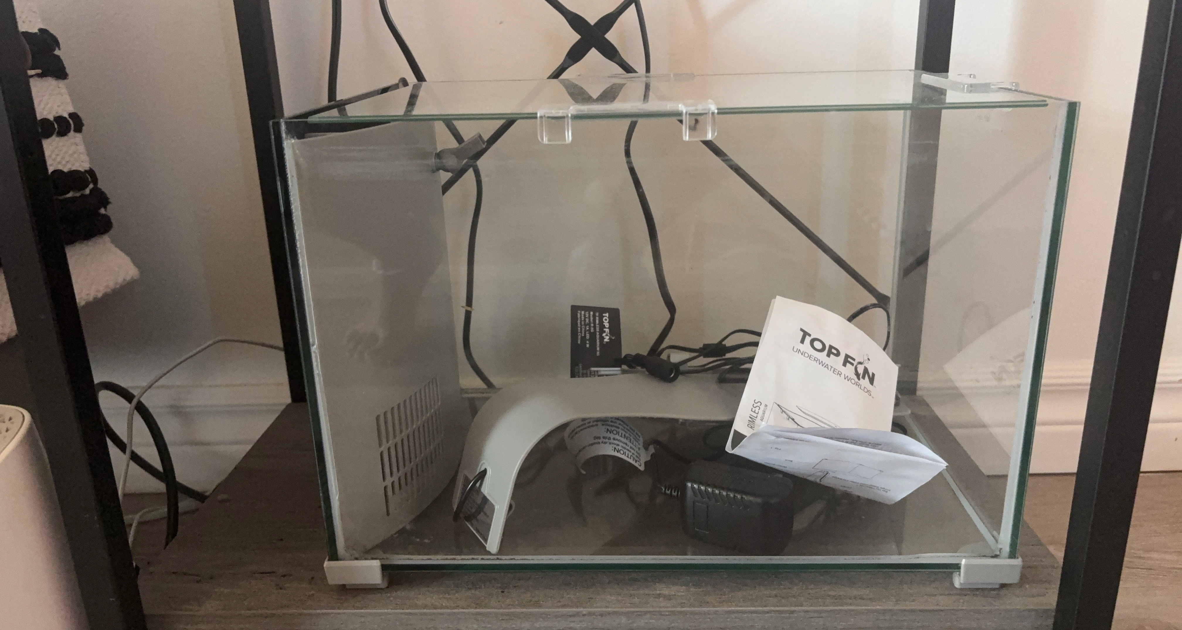 Top Fin Premium Glass Aquarium - 5 Gallon
