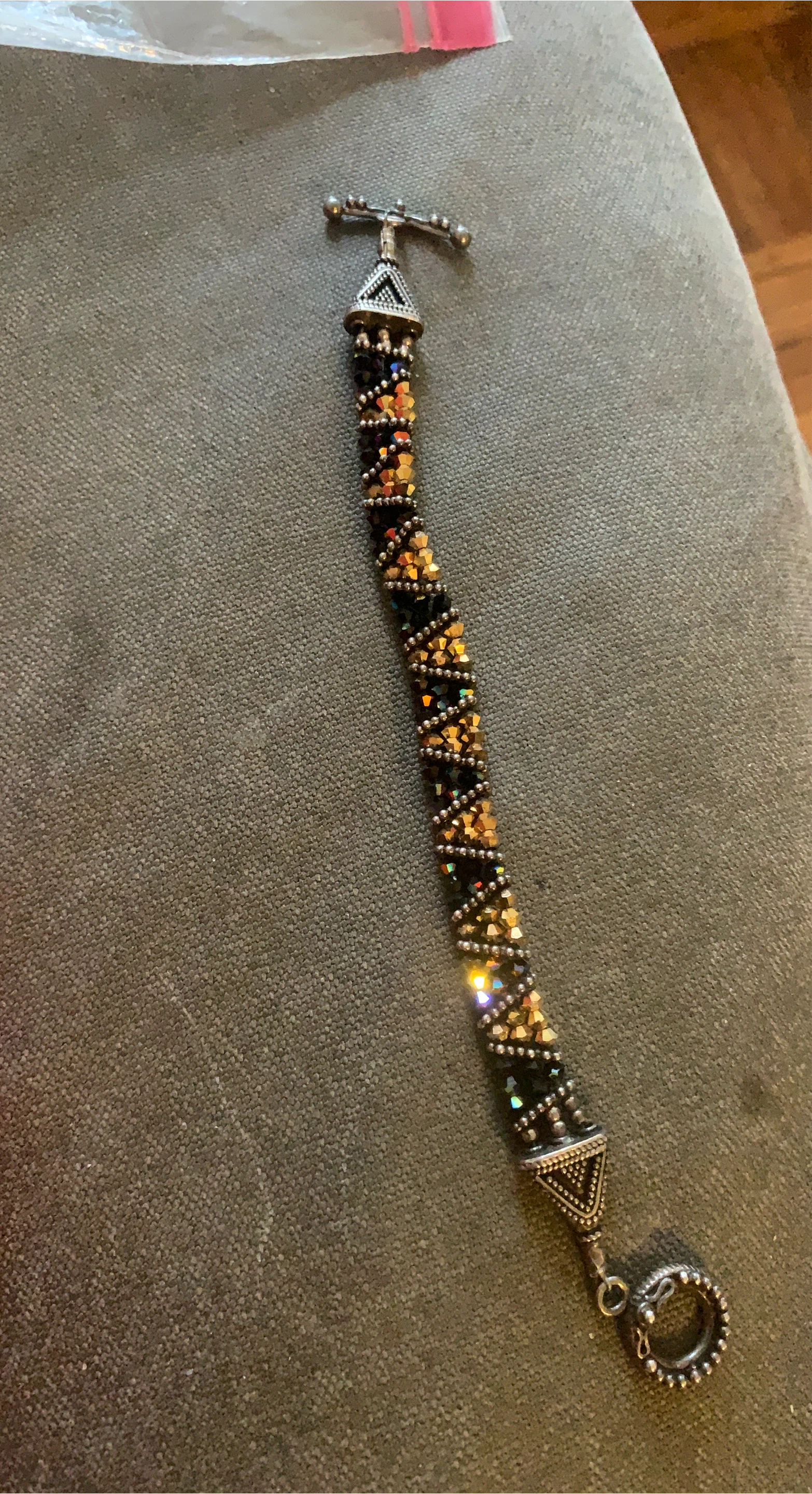 Beaded Toggle Bracelet