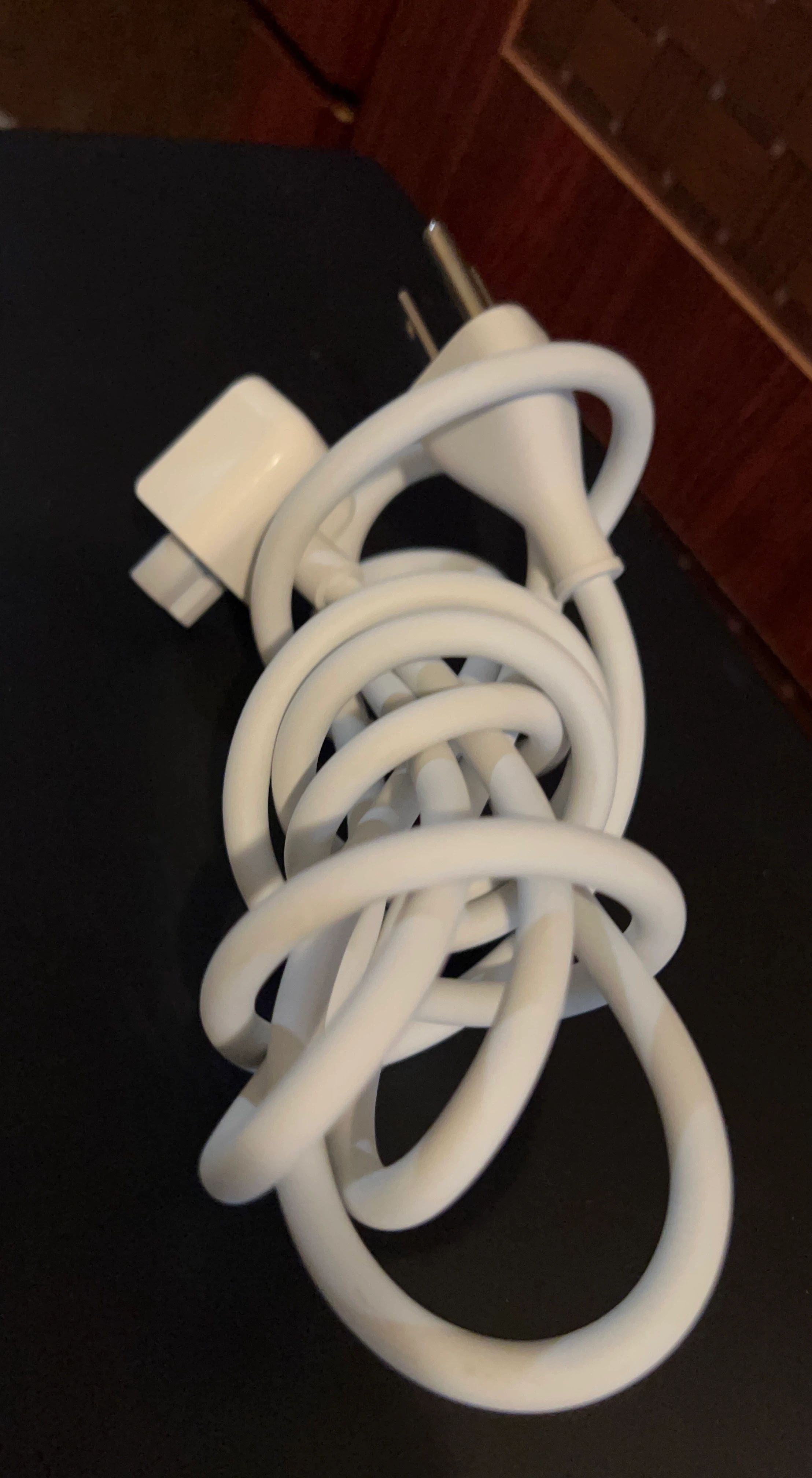 White Apple USB-C Power Adapter Cable