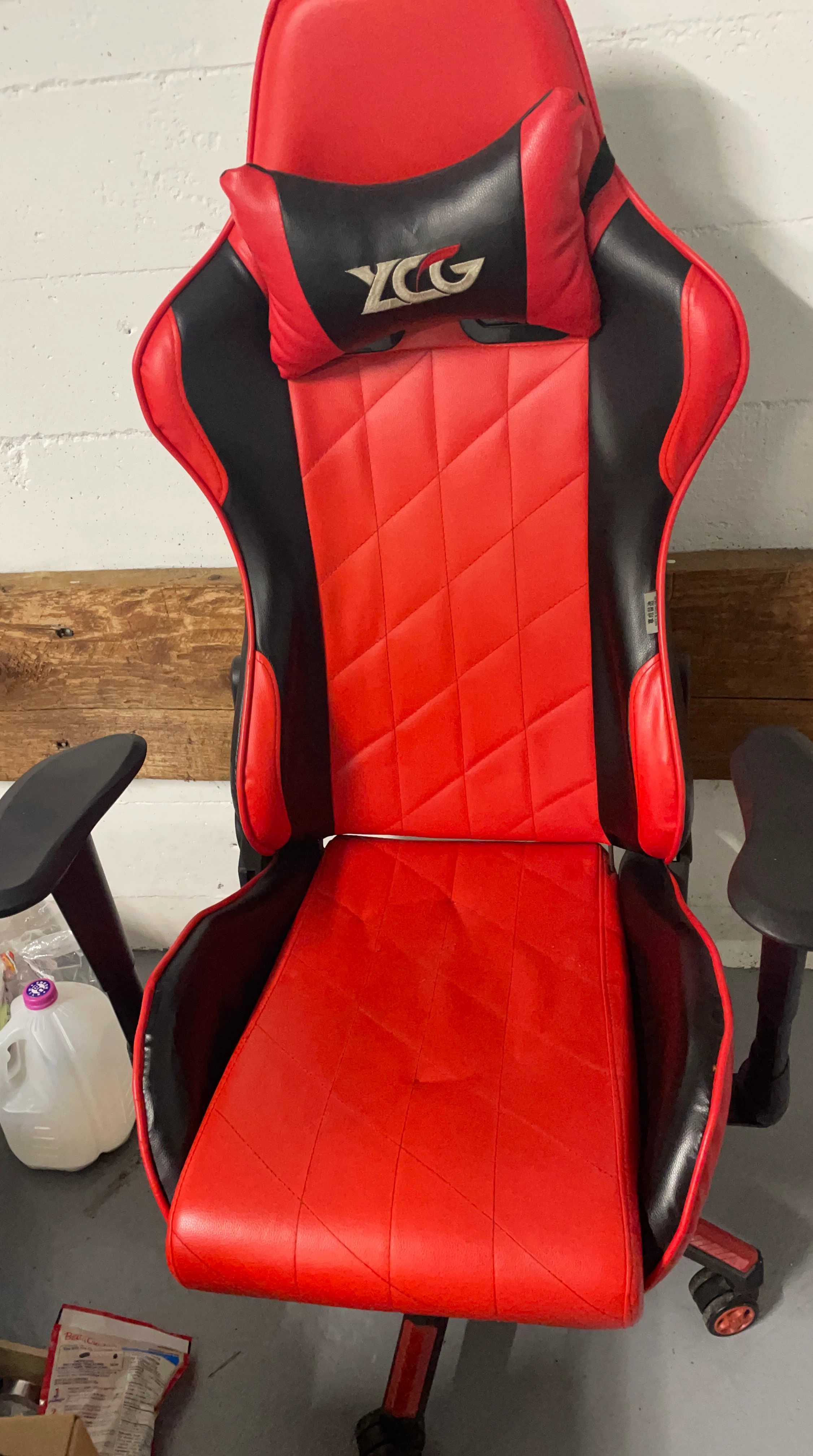 YCG Gaming Chair - Red and Black