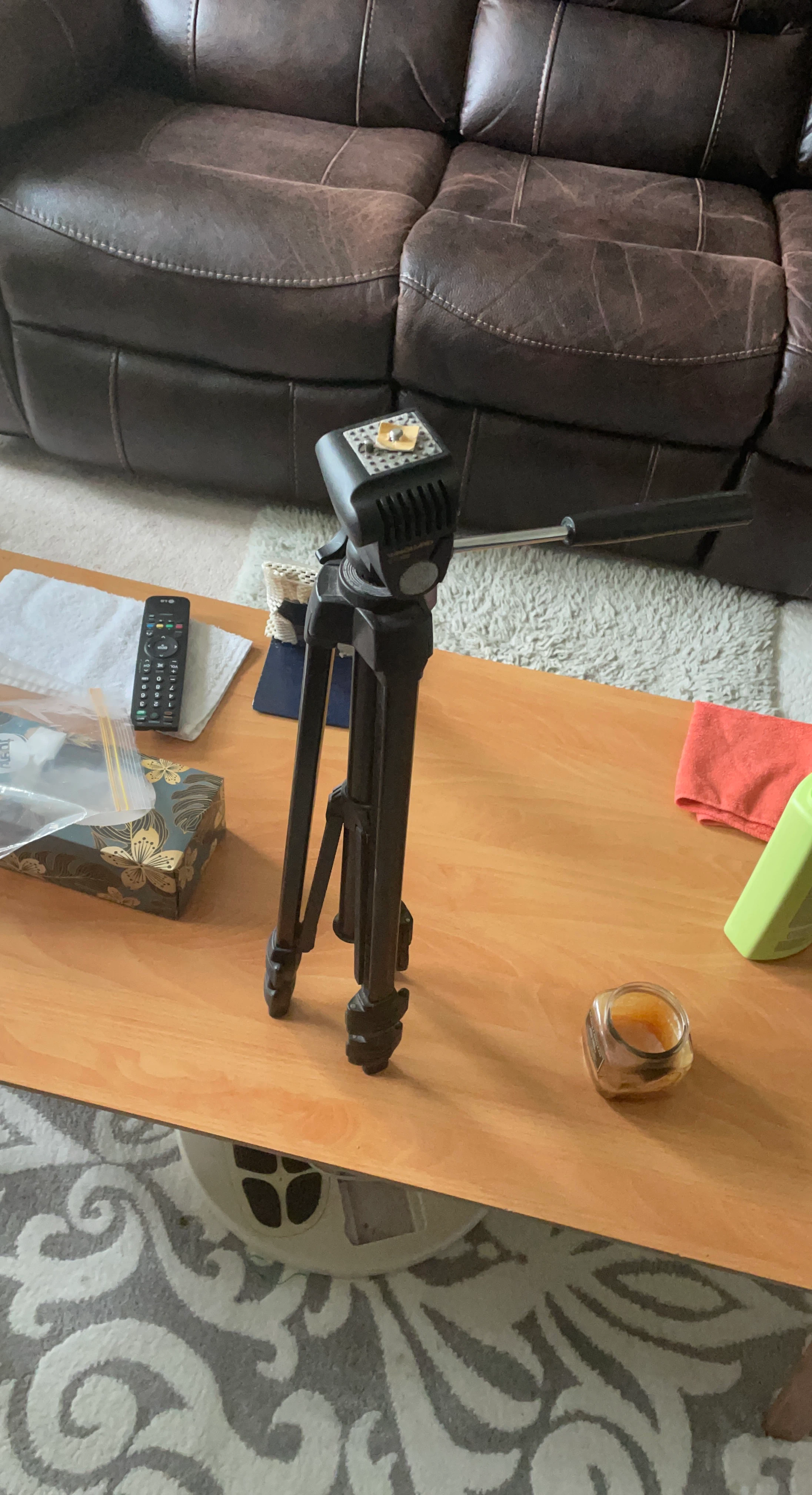 Black Tripod for Camera