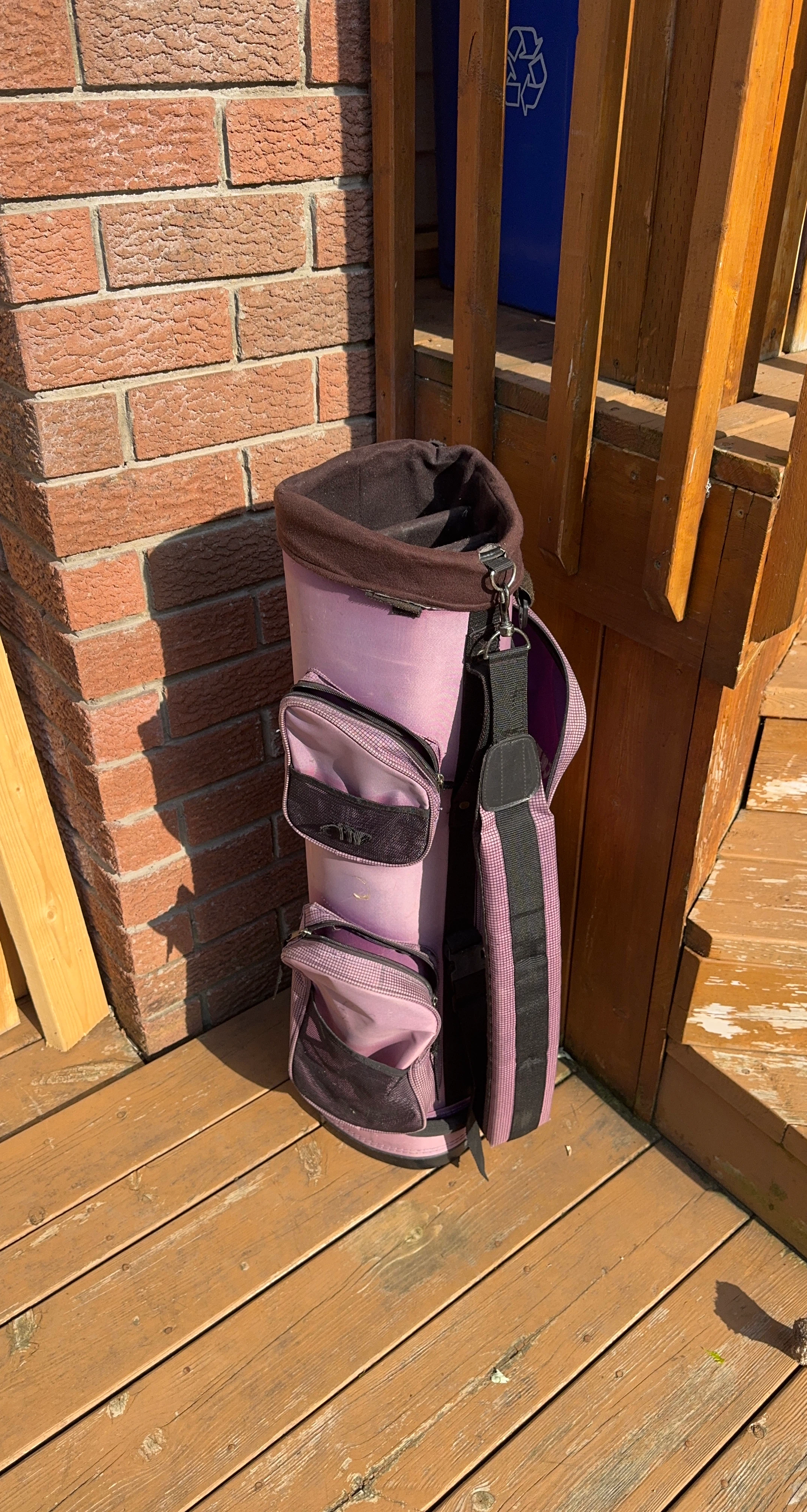 Purple Golf Bag - Free Delivery