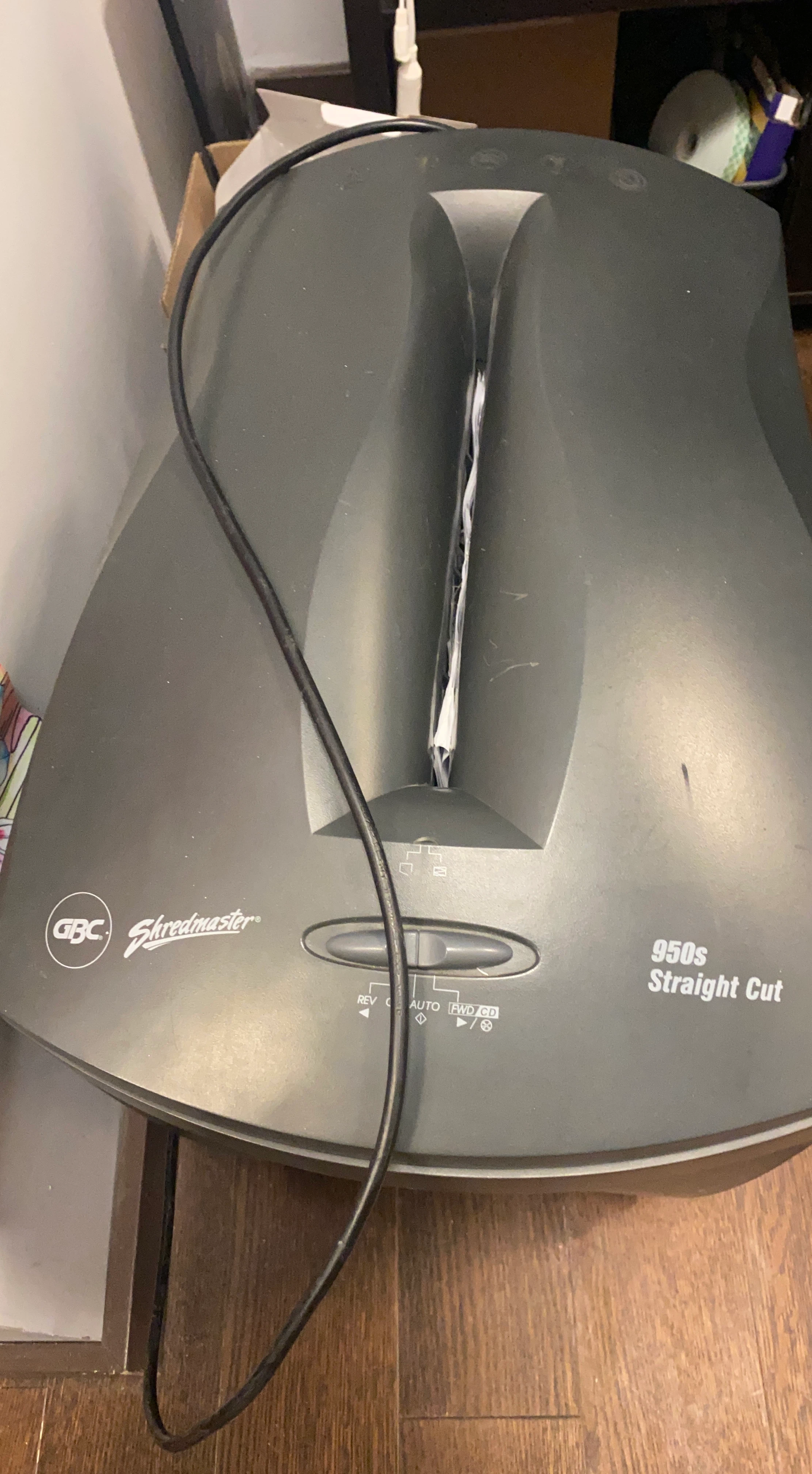 Not Working / GBC Shredmaster 950s Straight Cut Shredder