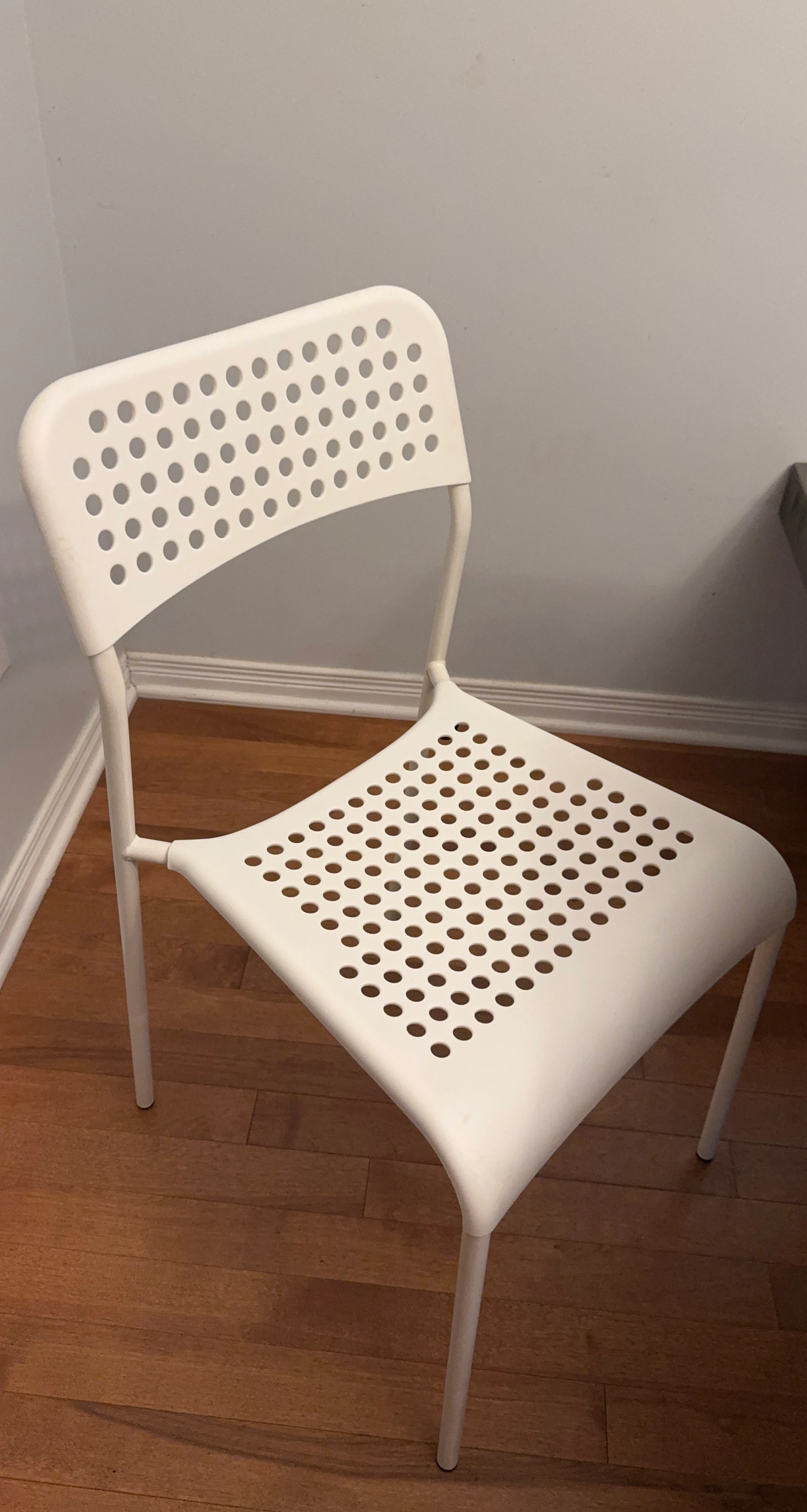 White IKEA Chair