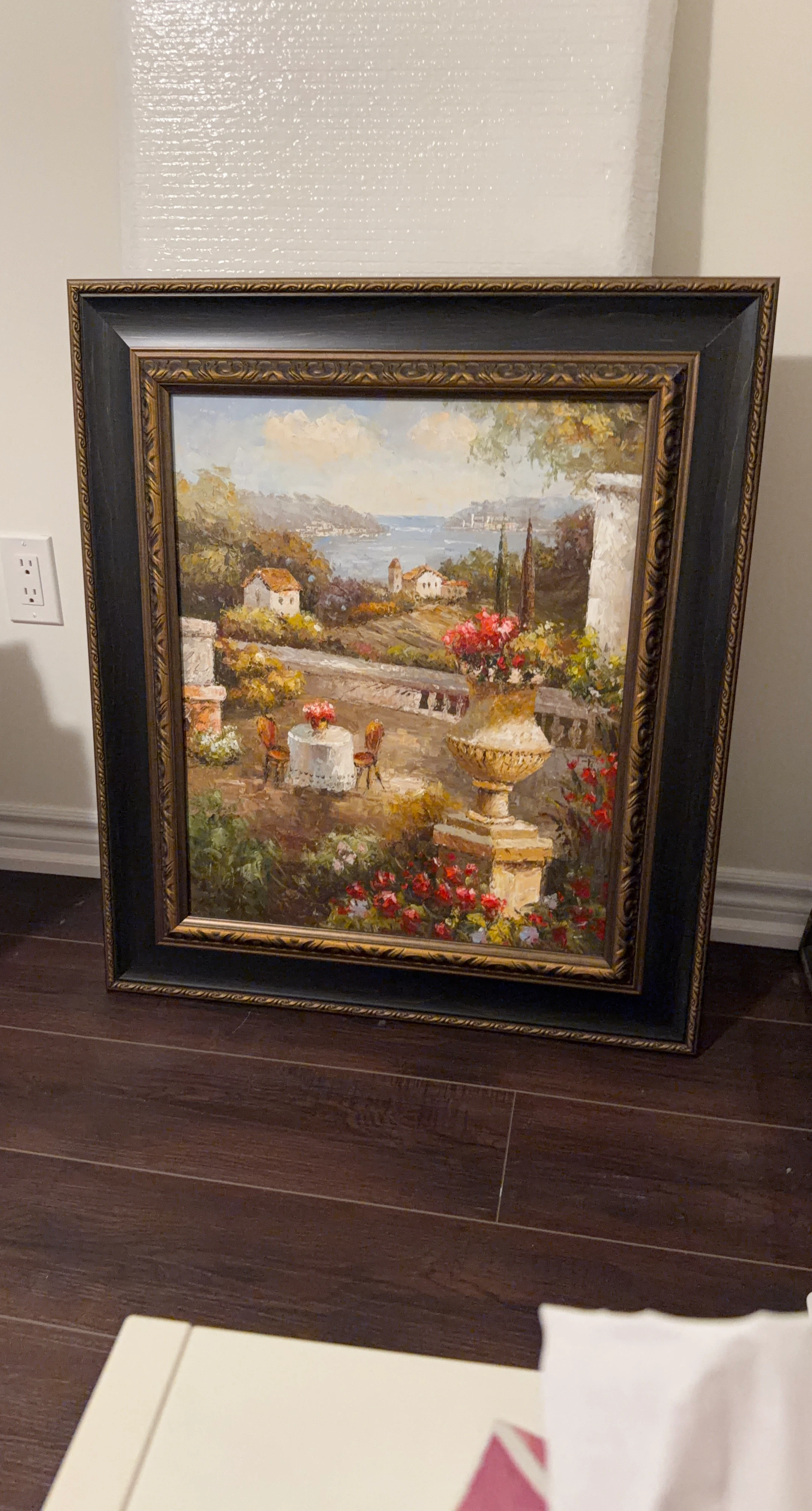 Framed Landscape Painting
