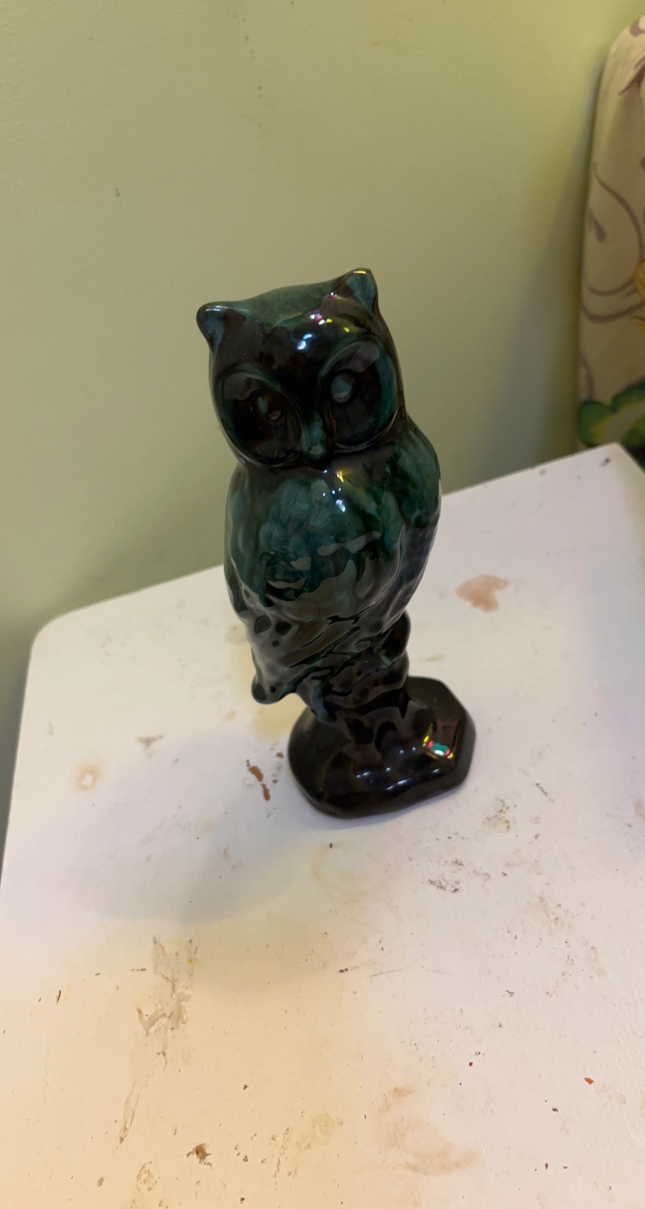 Blue mountain pottery  Owl Figurine