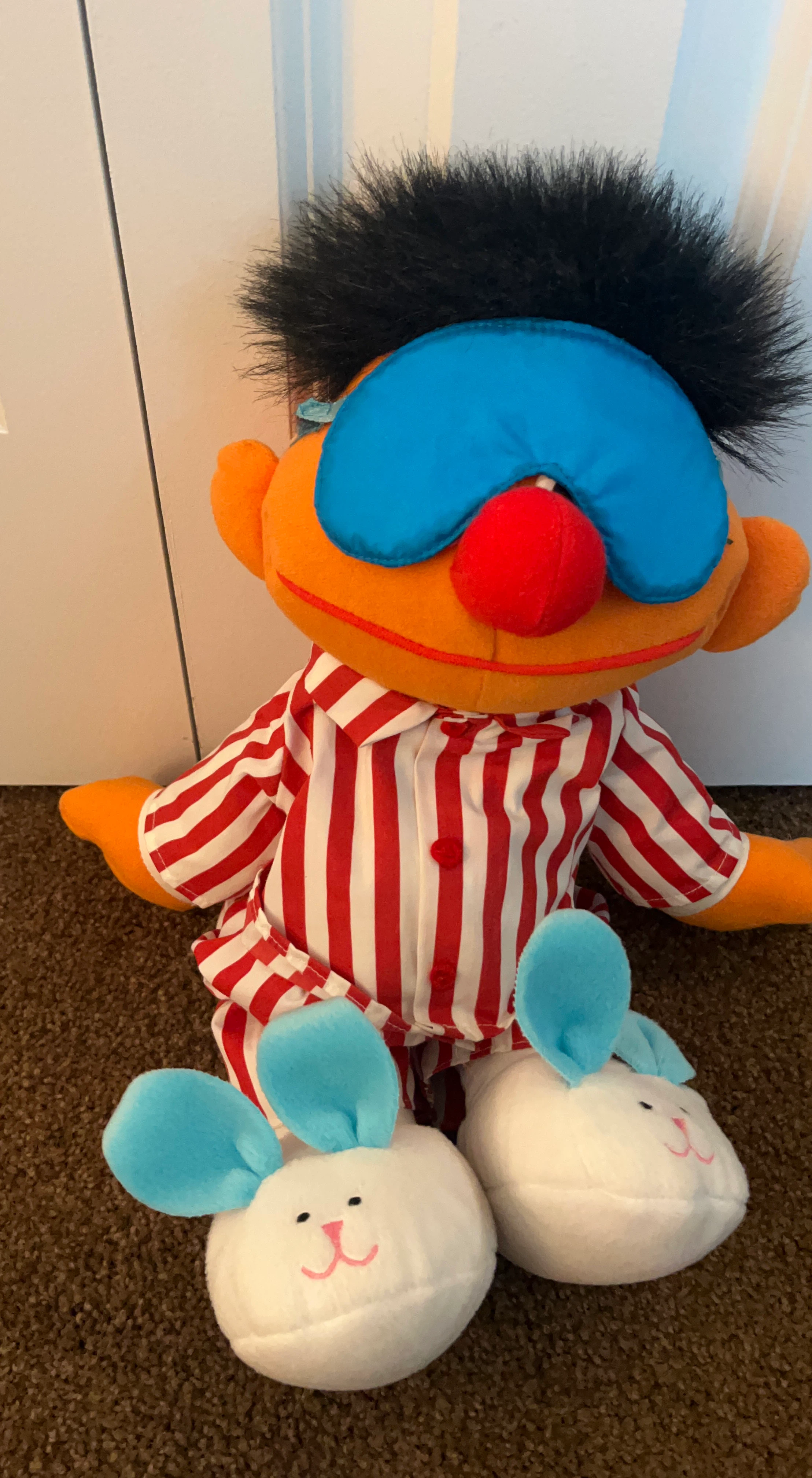 Plush Ernie Pajama Sleeper Toy